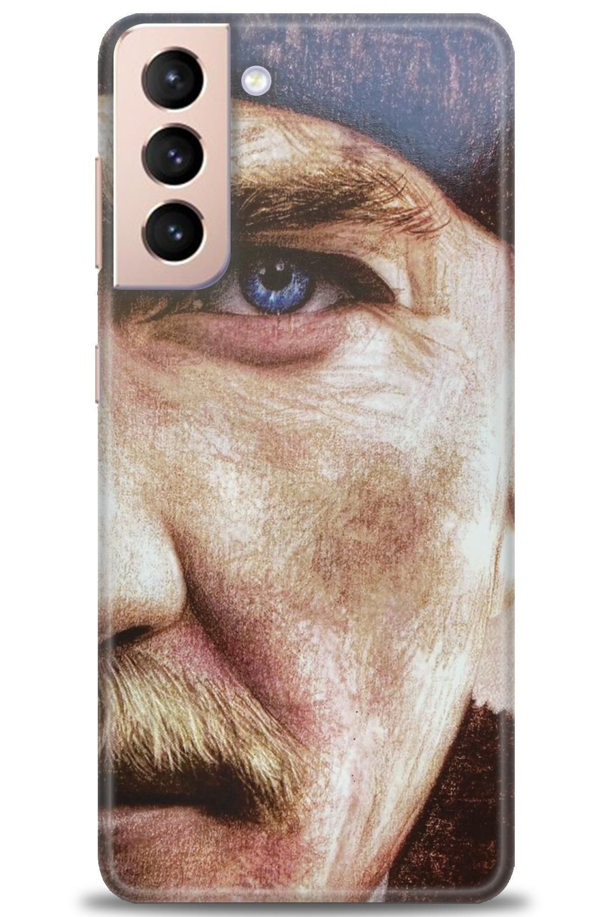 CooperTech Samsung Galaxy S21 FE İle Uyumlu HD Baskılı Desenli Silikon Kılıf - 1034
