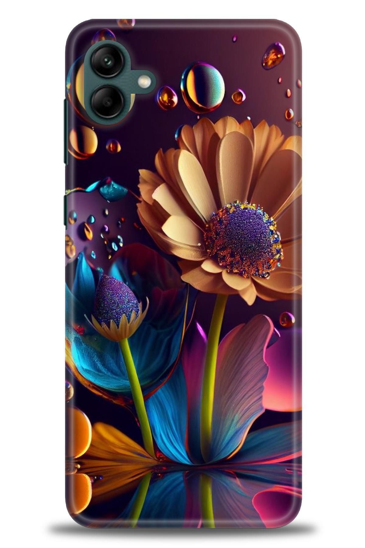 CooperTech Samsung Galaxy A04 İle Uyumlu HD Baskılı Desenli Silikon Kılıf - 350