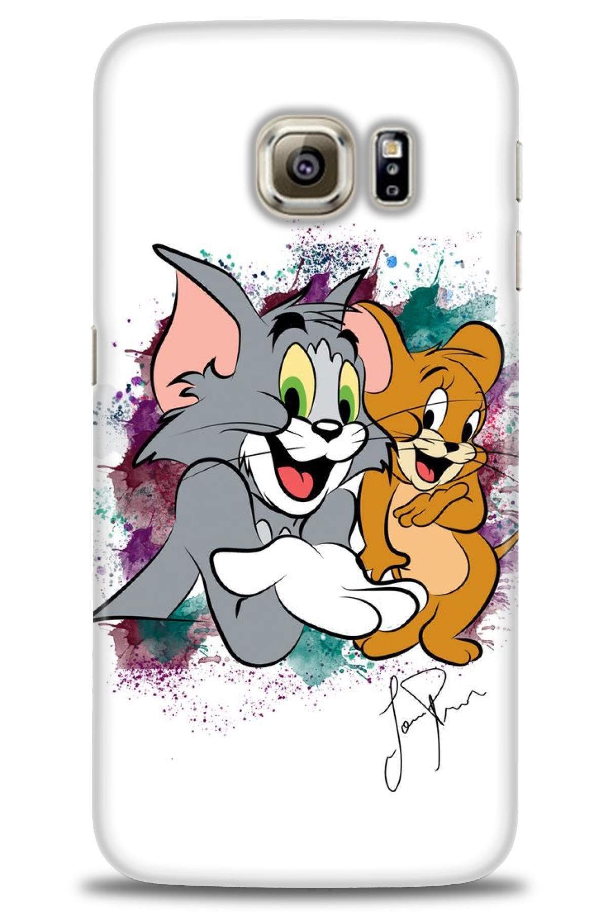 CooperTech Samsung Galaxy S6 İle Uyumlu HD Baskılı Desenli Silikon Kılıf - 1098