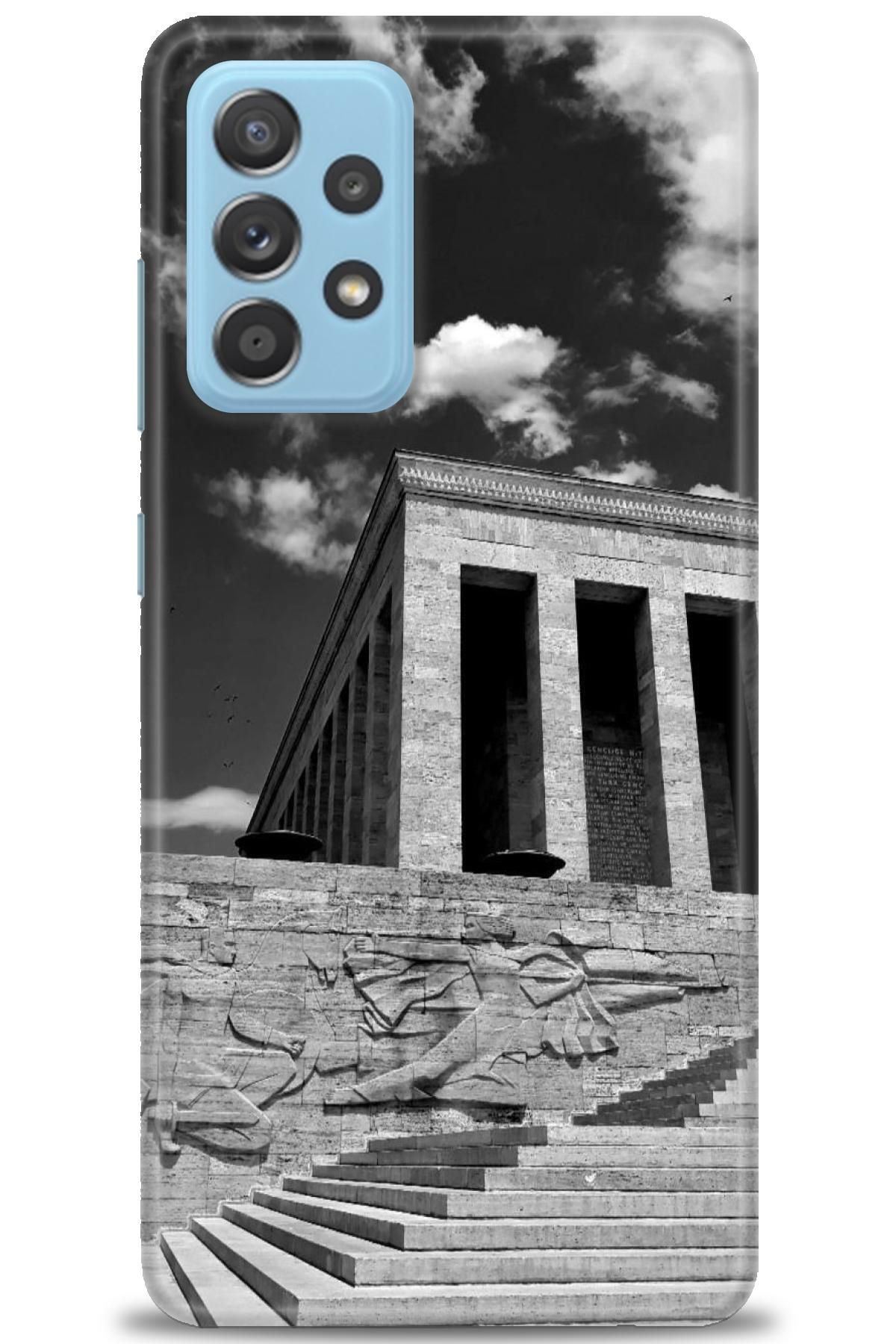 CooperTech Samsung Galaxy A52 İle Uyumlu HD Baskılı Desenli Silikon Kılıf - 783