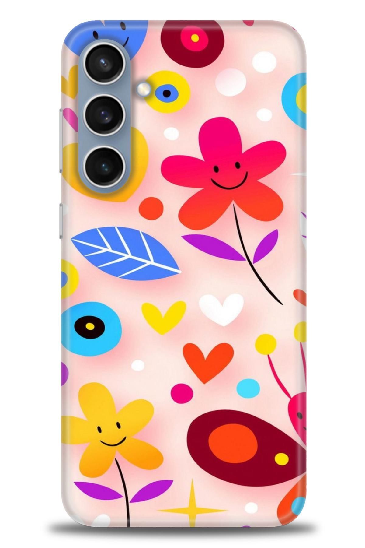 CooperTech Samsung Galaxy S23 FE İle Uyumlu HD Baskılı Desenli Silikon Kılıf - 819