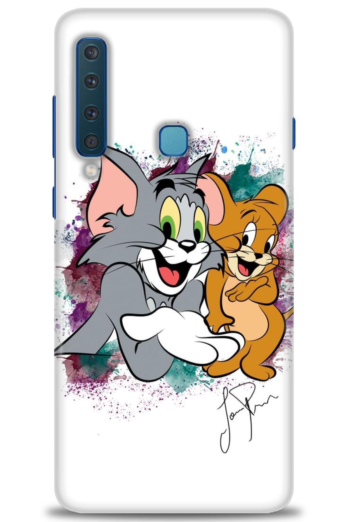 CooperTech Samsung Galaxy A9 2018 İle Uyumlu HD Baskılı Desenli Silikon Kılıf - 1098