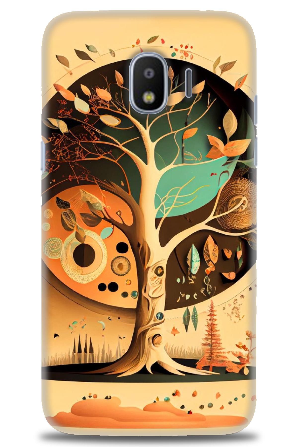 CooperTech Samsung Galaxy J2 Pro 2018 İle Uyumlu HD Baskılı Desenli Silikon Kılıf - 882
