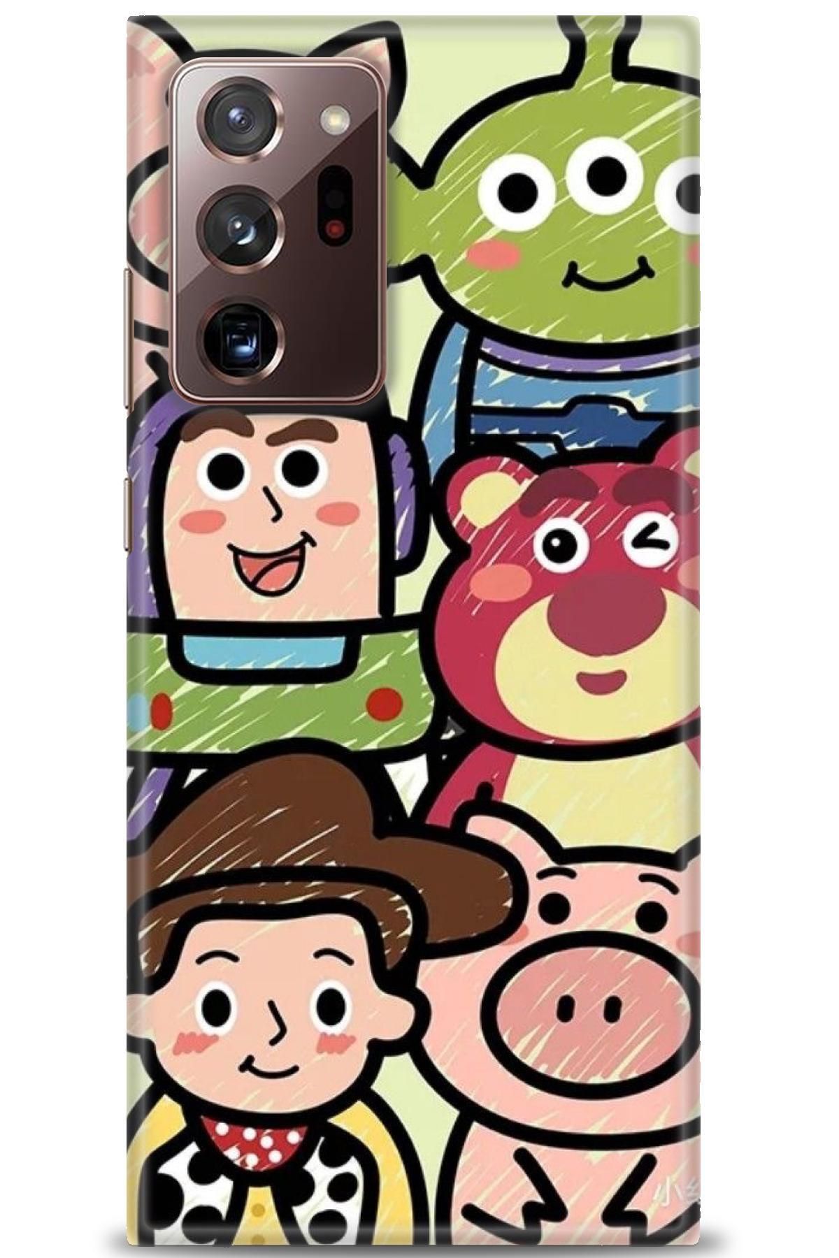 CooperTech Samsung Galaxy Note 20 İle Uyumlu HD Baskılı Desenli Silikon Kılıf - 503