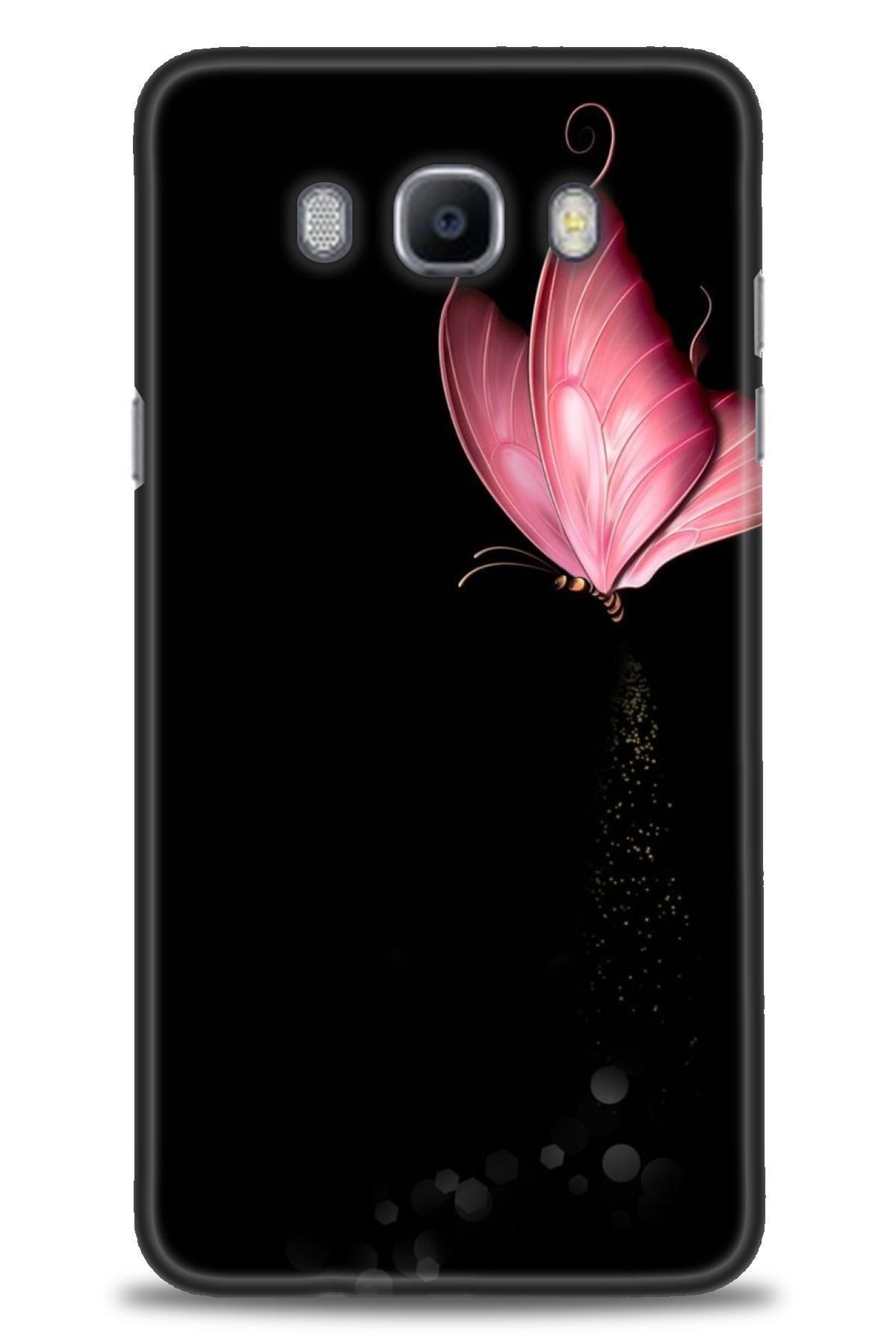 CooperTech Samsung Galaxy J7 2016 İle Uyumlu HD Baskılı Desenli Silikon Kılıf - 693