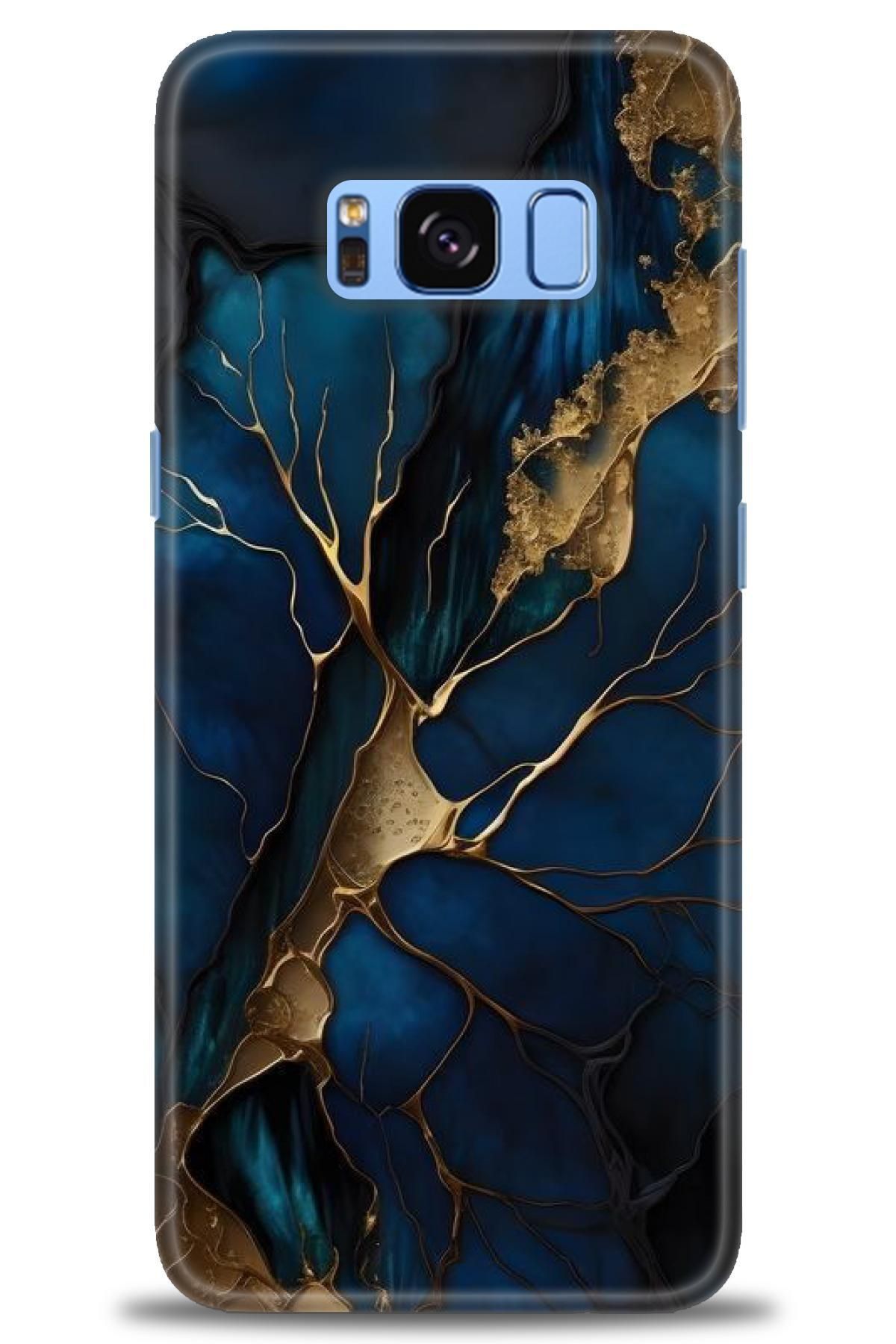 CooperTech Samsung Galaxy S8 İle Uyumlu HD Baskılı Desenli Silikon Kılıf - 45
