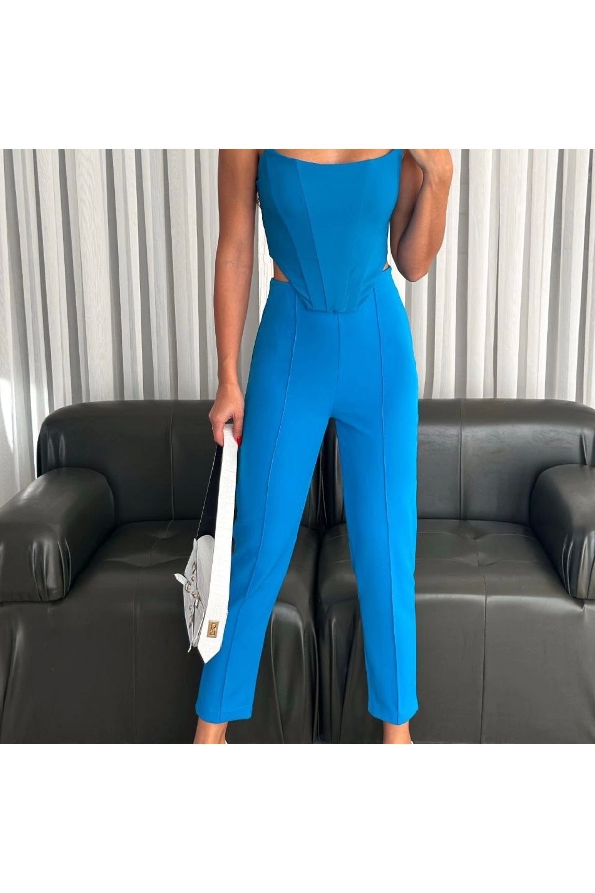 BYB MODA TASARIM Büstiyer pantolon takım s1011