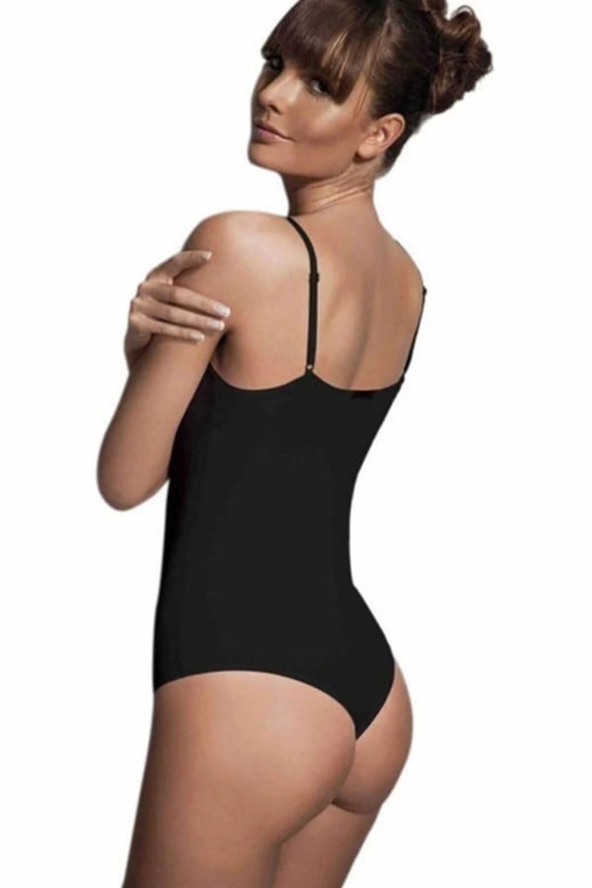 Moda Şahsenem String Çıtçıtlı Body 2090