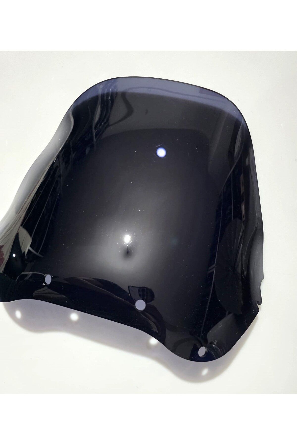 Honda Afrika Twin XRV 750 Siperlik Ön Cam 1998 2003 Model 38cm Siyah Renkli 4mm