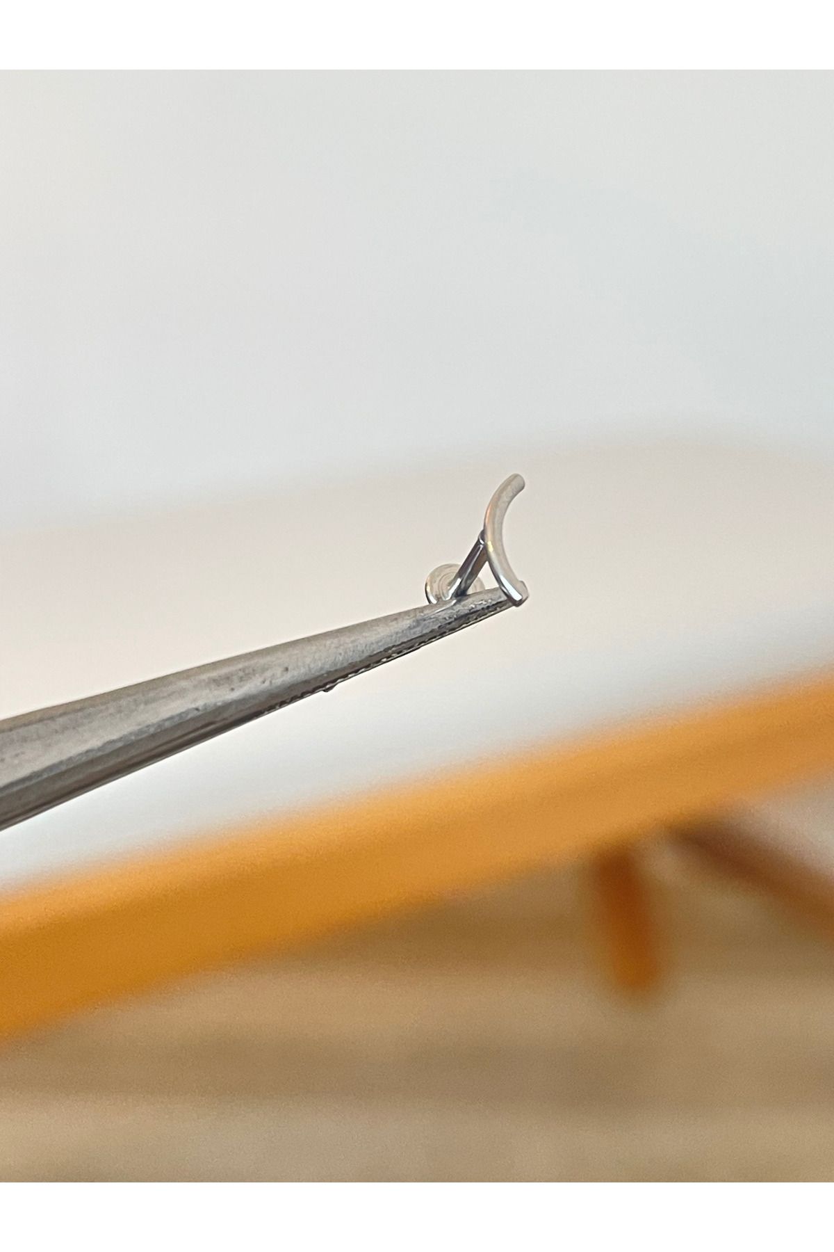 Rupen Kraft 316 L Cerrahi Çelik Smile Modeli Kıkırdak Helix Tragus Dudak Piercingi