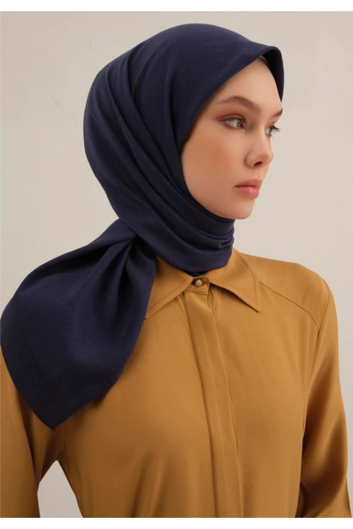 Armine B.Lyocell Eşarp 02 Koyu Mavi 47362