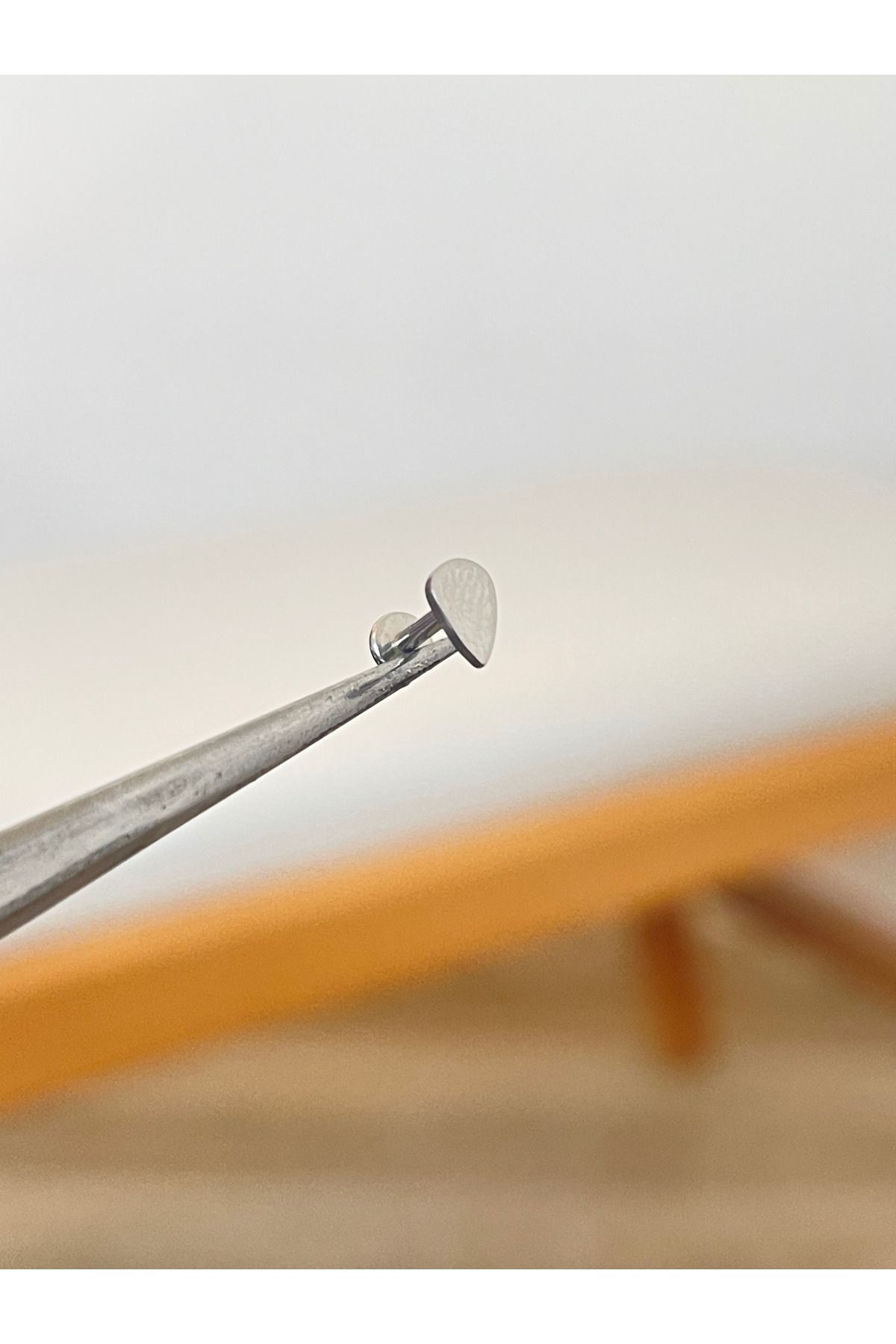 Rupen Kraft 316 L Cerrahi Çelik Damla Model Conch Kıkırdak Helix Dudak Tragus Piercingi