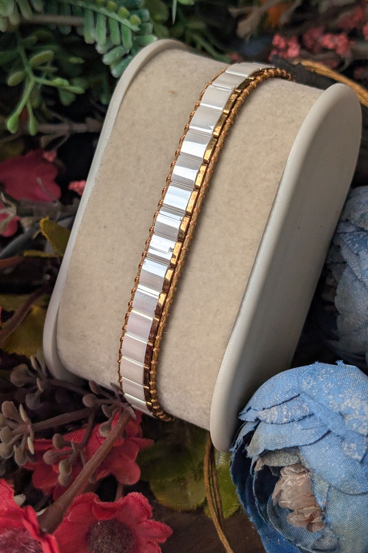 cheetah quality El Işçiliği Ile Yapılmış Makrome Ayarlanabilir Kadın Miyuki Bileklik