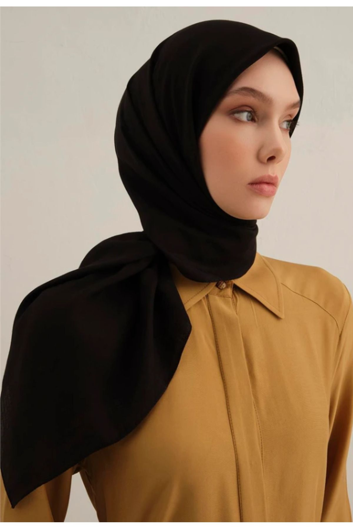 Armine B.Lyocell Eşarp 01 Siyah 47371