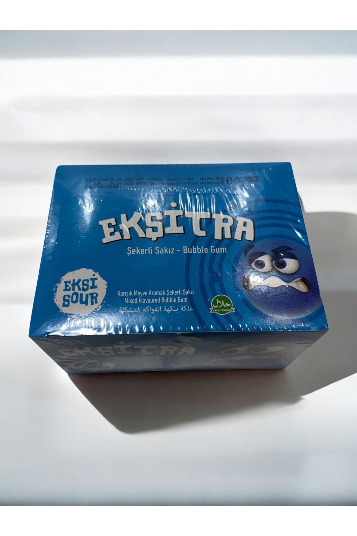 Kervan EKŞİTRA KARIŞIK MEYVE AROMALI EKŞİ ŞEKERLİ SAKIZ 100 ADET