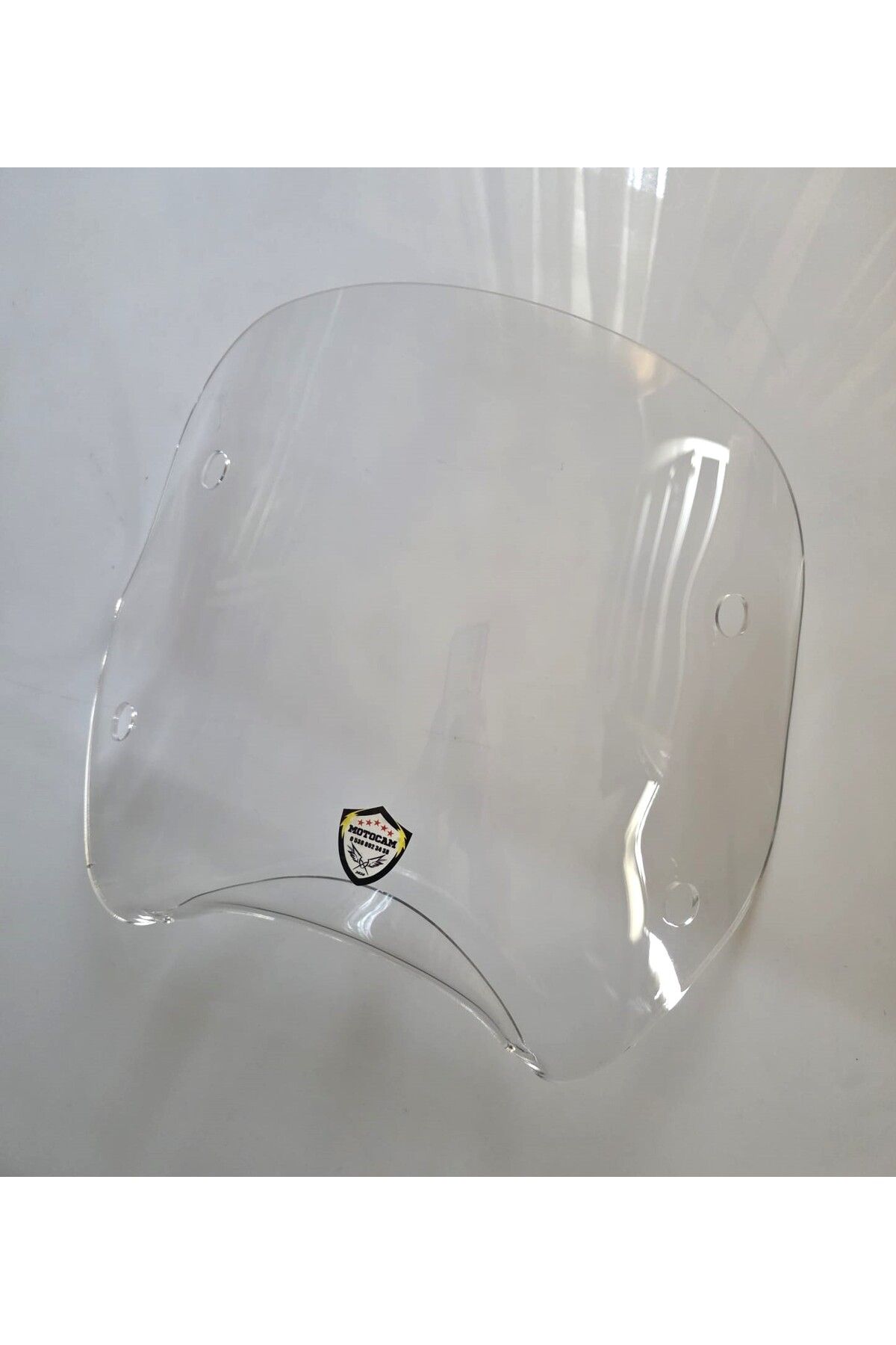 Piaggio Beverly 500 Ön Uzatma Camı 2001-2007 Model 34cm Şeffaf Renkli 4mm APARATSIZDIR