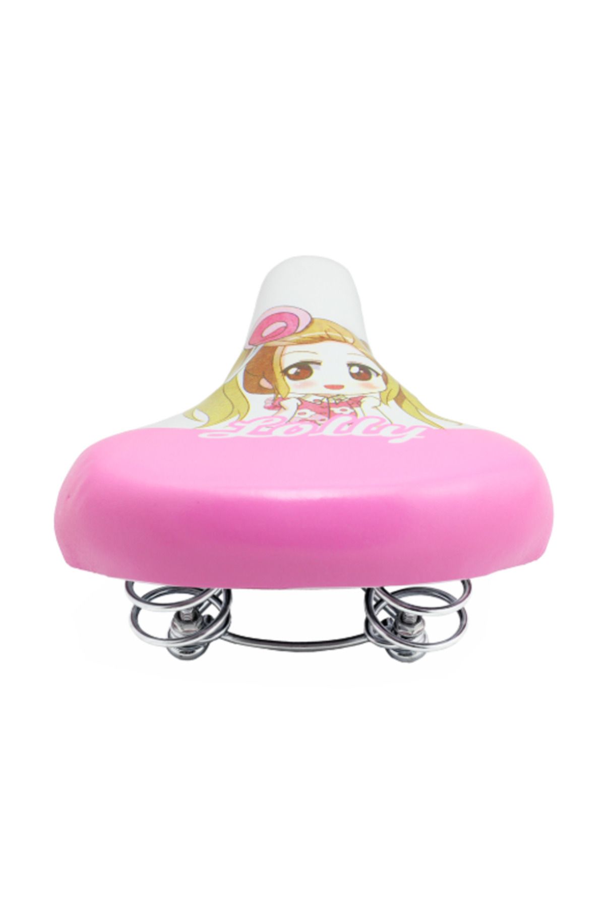 Cin-Lolly Spring Loaded 16-20 Rim - Bmx Girls Bike Saddle Pink 4