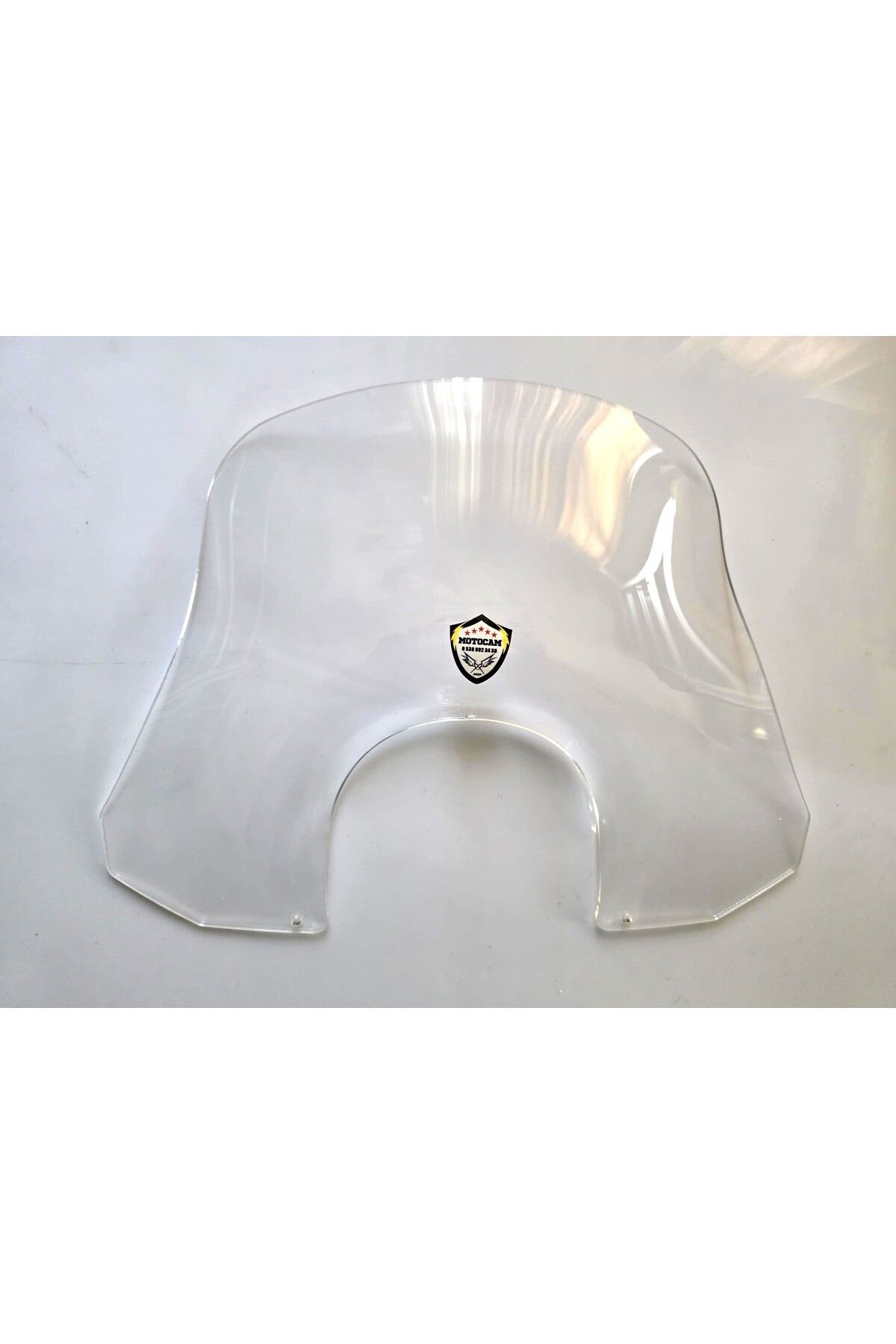 Piaggio Beverly 500 Siperlik Ön Cam 2001-2007 Model 35cm Şeffaf Renkli 4mm