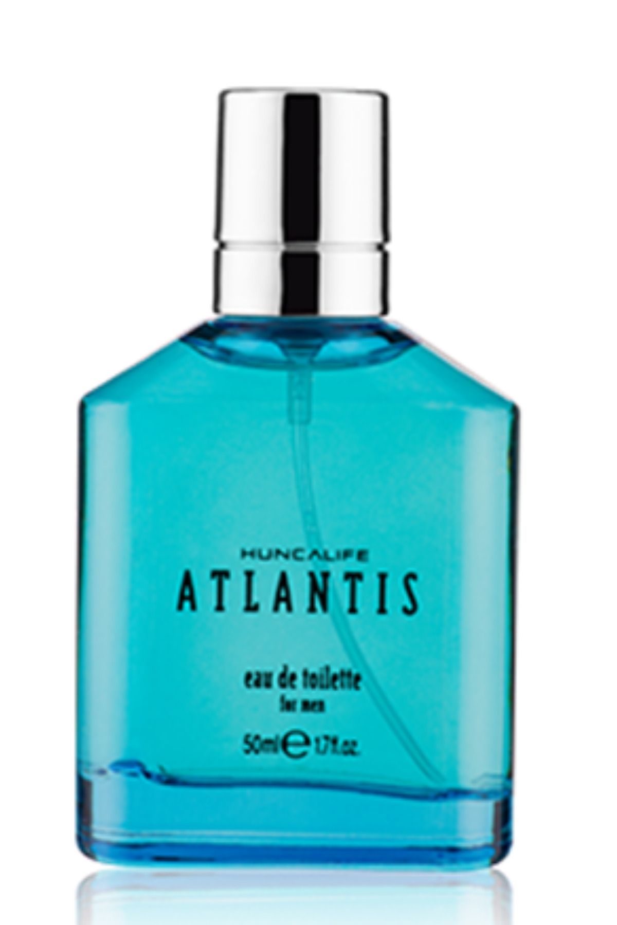 Huncalife Atlantis Erkek Parfüm Edt 50 ml - Kalıcı ve Ferah Koku, Şık Tasarım, Günlük Kullanım İçin İdeal