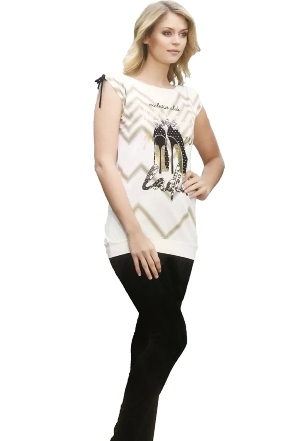 Moda Şahsenem Berrak Kadın Yazlık Pijama Takımı 5240