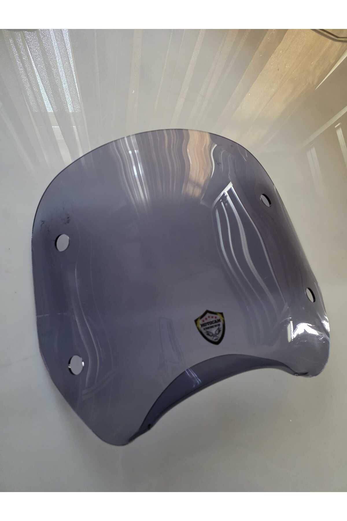 Piaggio Beverly 500 Ön Uzatma Camı 2001-2007 Model 34cm Füme Renkli 4mm APARATSIZDIR