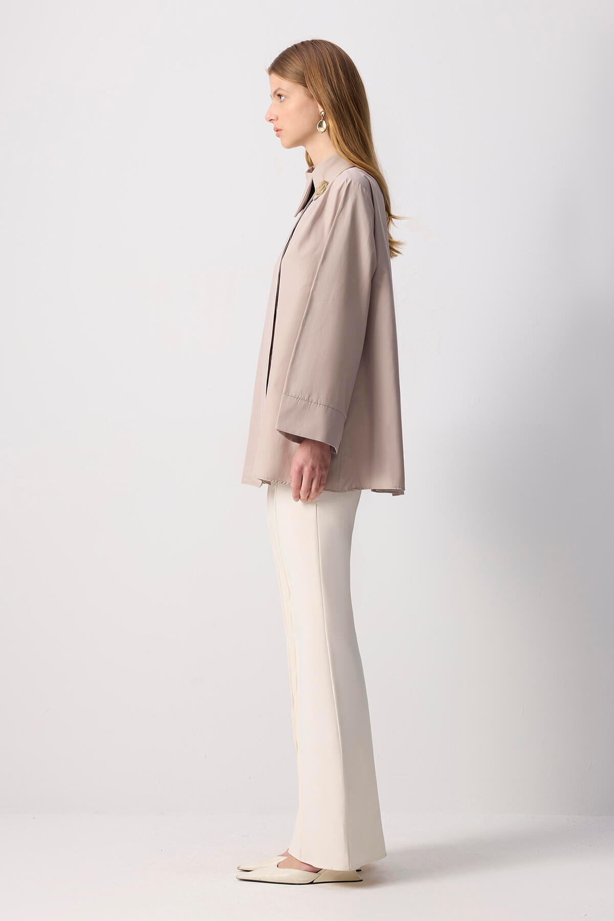 Touché Privé-Asymmetric Poplin Shirt 3