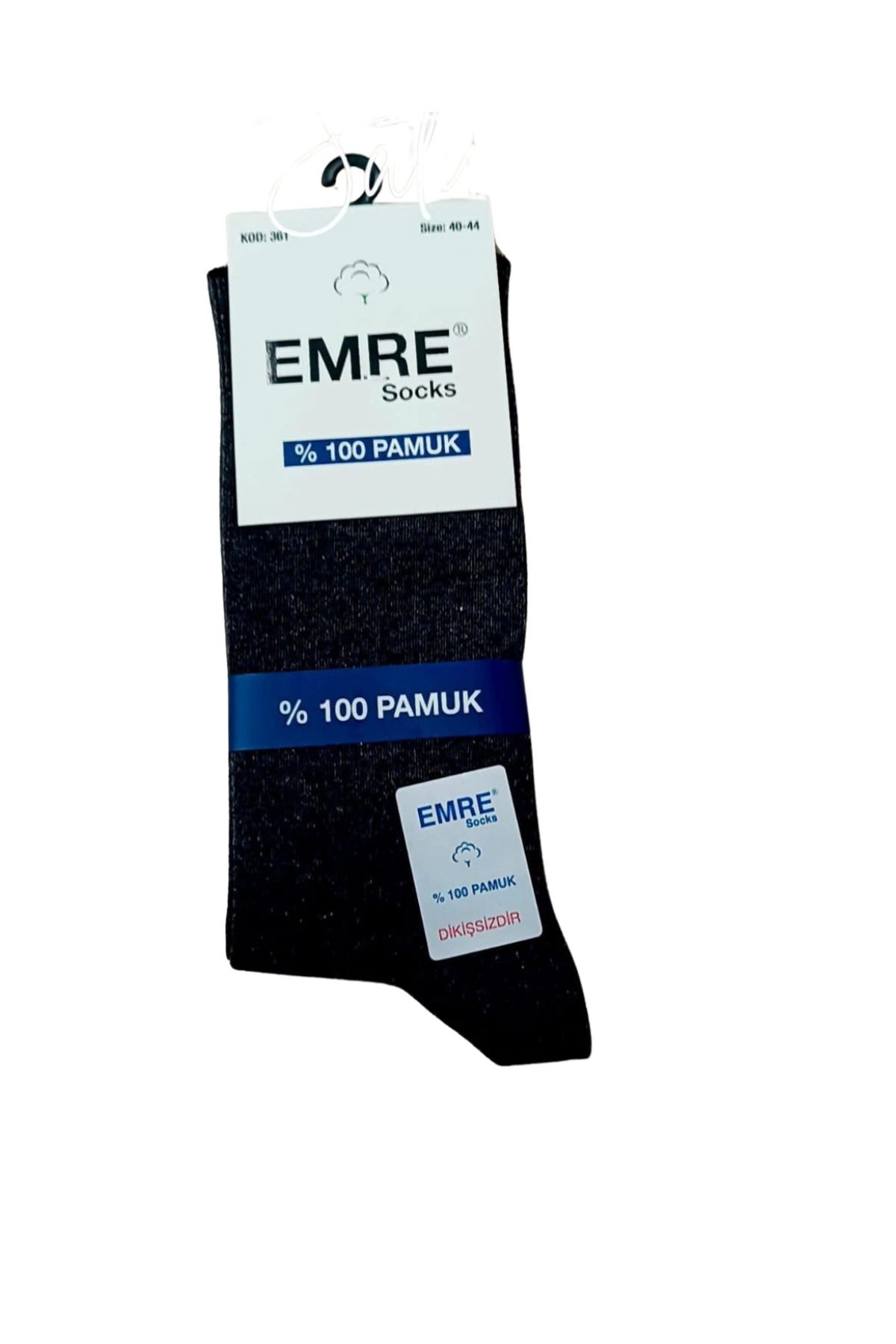 Moda Şahsenem Emre Erkek Dikişsiz Çorap 100% Pamuk