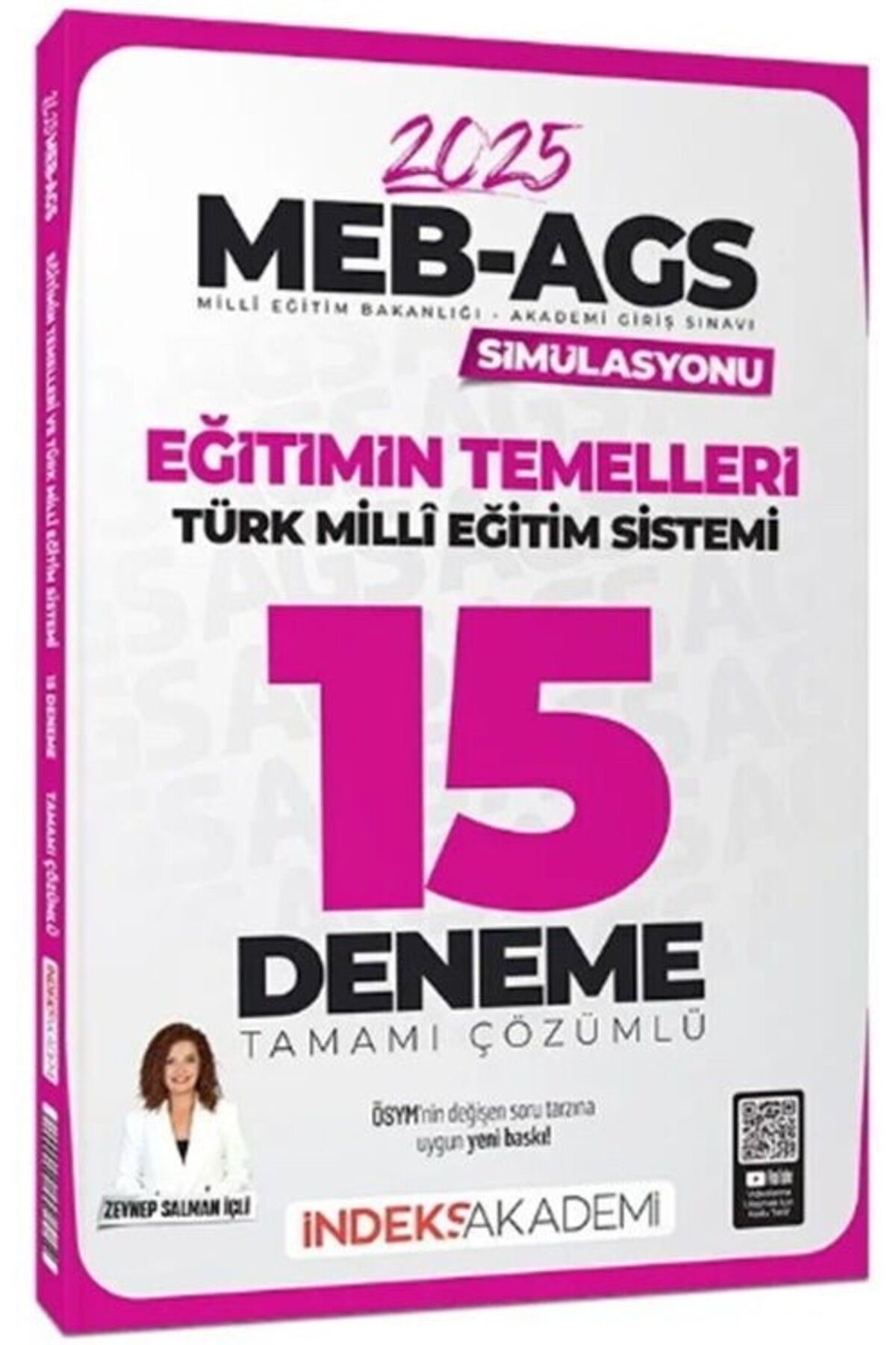 Ankara Kitap Merkezi 2025 MEB AGS Simülasyonu Eğitimin Temelleri ve Türk Milli Eğitim Sistemi 15 Deneme İndeks Akademi