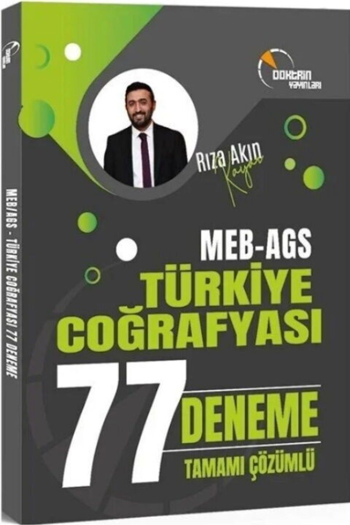 Ankara Kitap Merkezi MEB AGS Türkiye Coğrafyası 77 Deneme Doktrin Yayınları