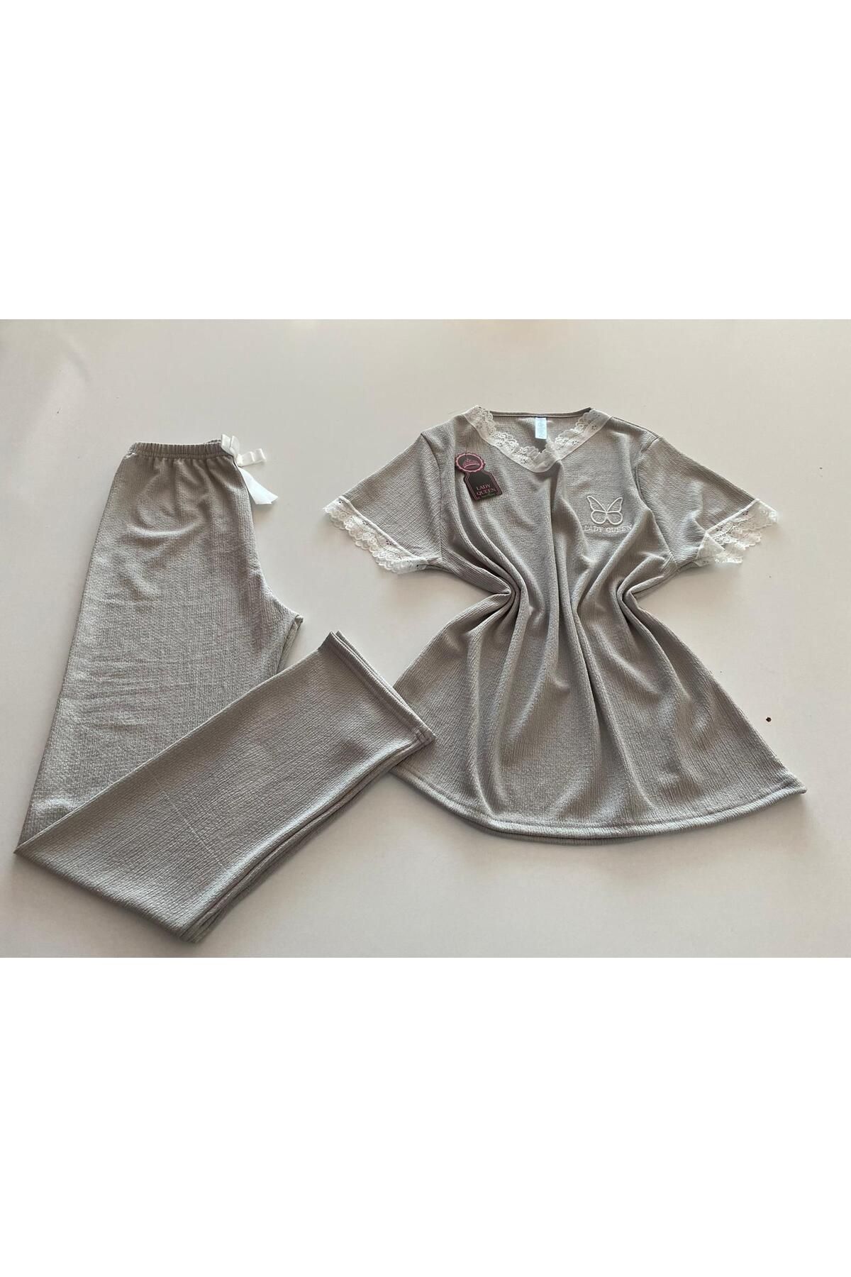 Lady Queen bürümcük pijama takımı