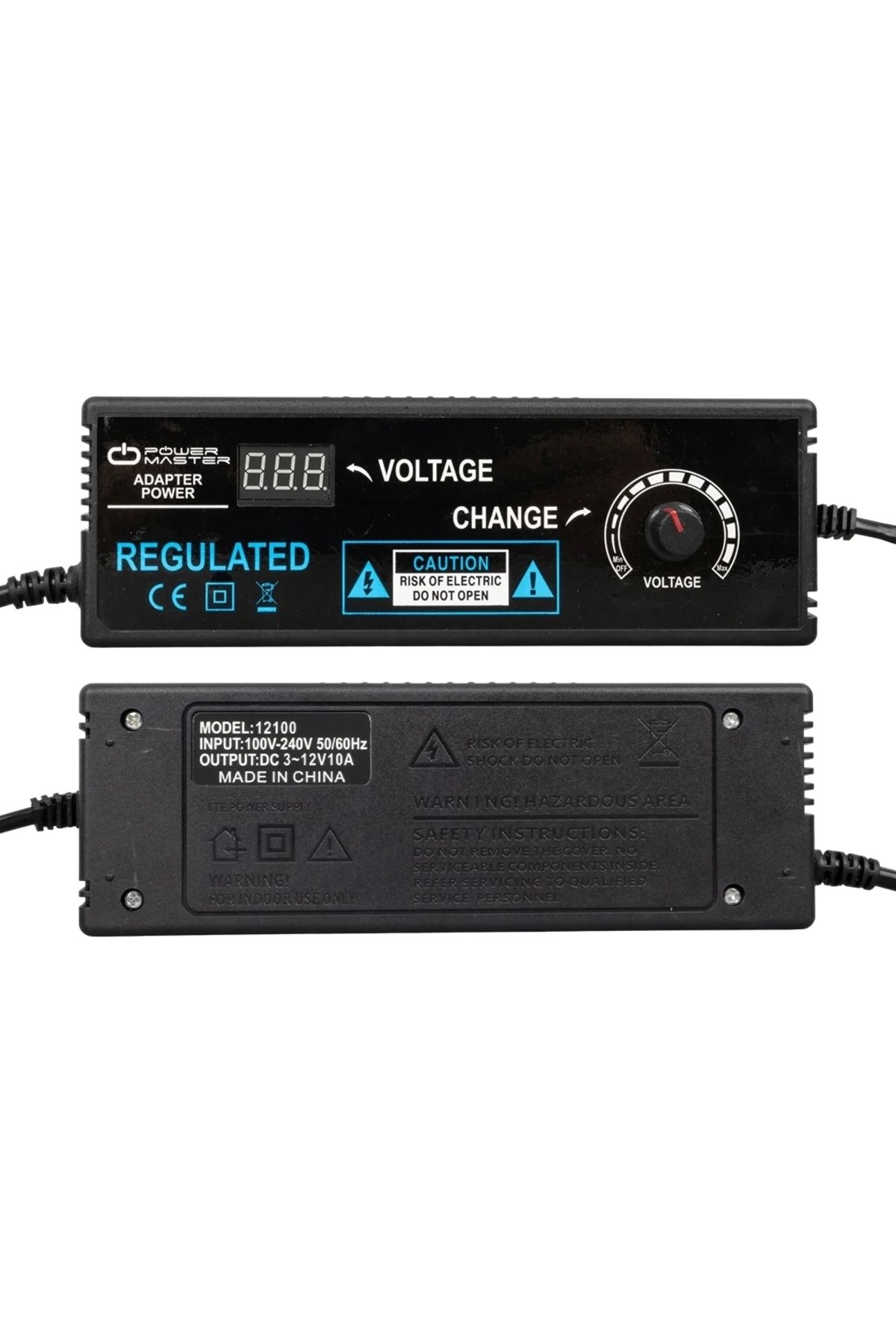 STOREMAX 3 VOLT - 12 VOLT - 10 AMPER 5.5*2.5 UÇLU KADEMELİ ADAPTÖR (5047)