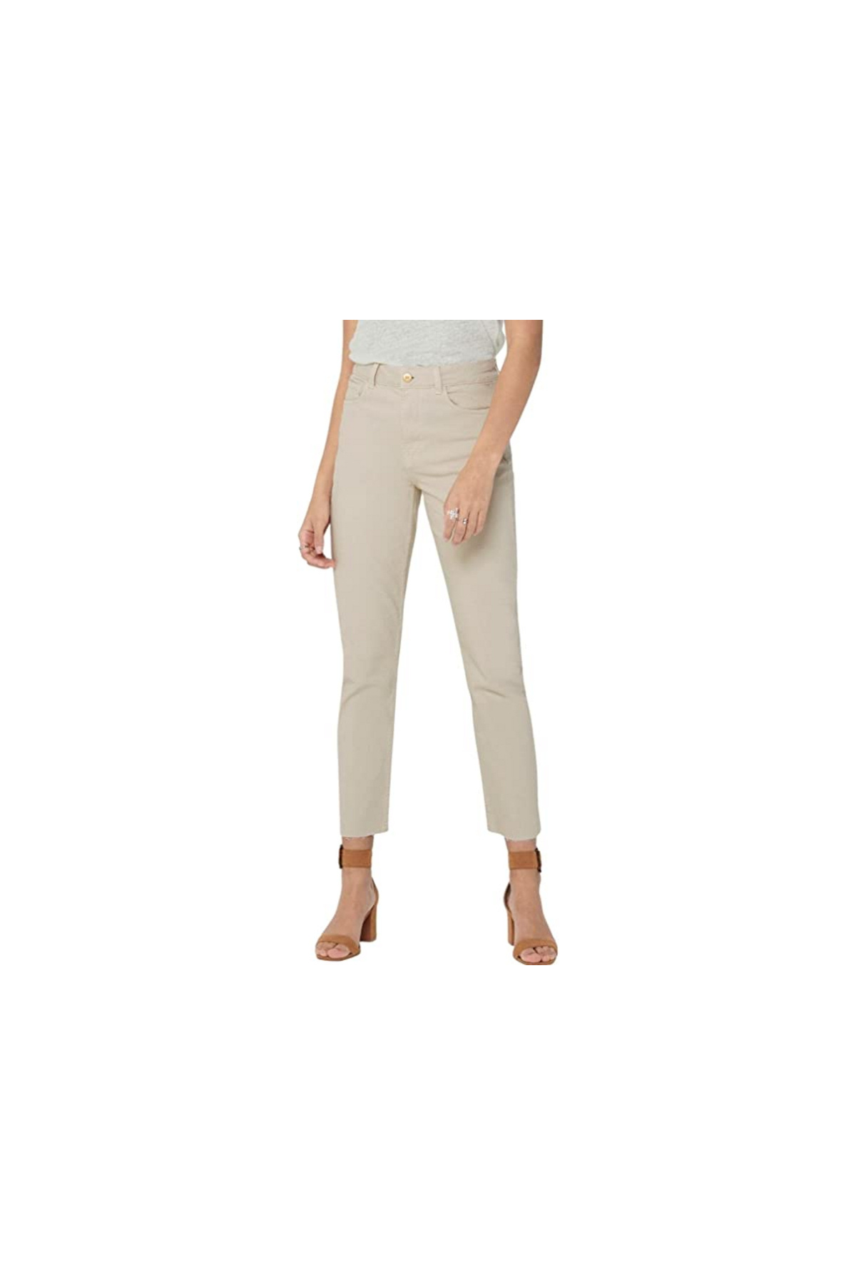 ONLY-Stoffhose für Damen in unifarben 1