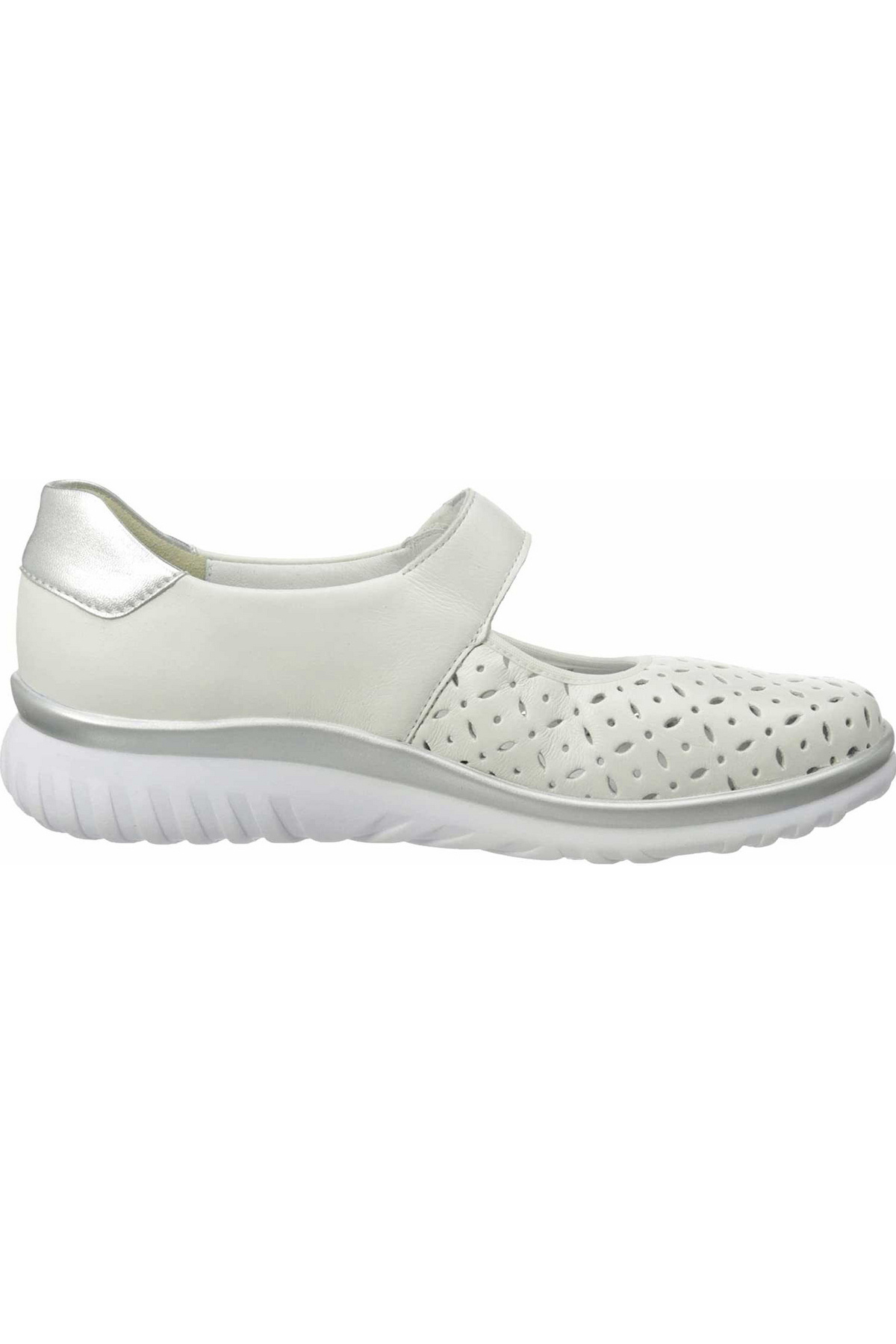 Semler-Komfort Slipper Für Damen In Weiß 4