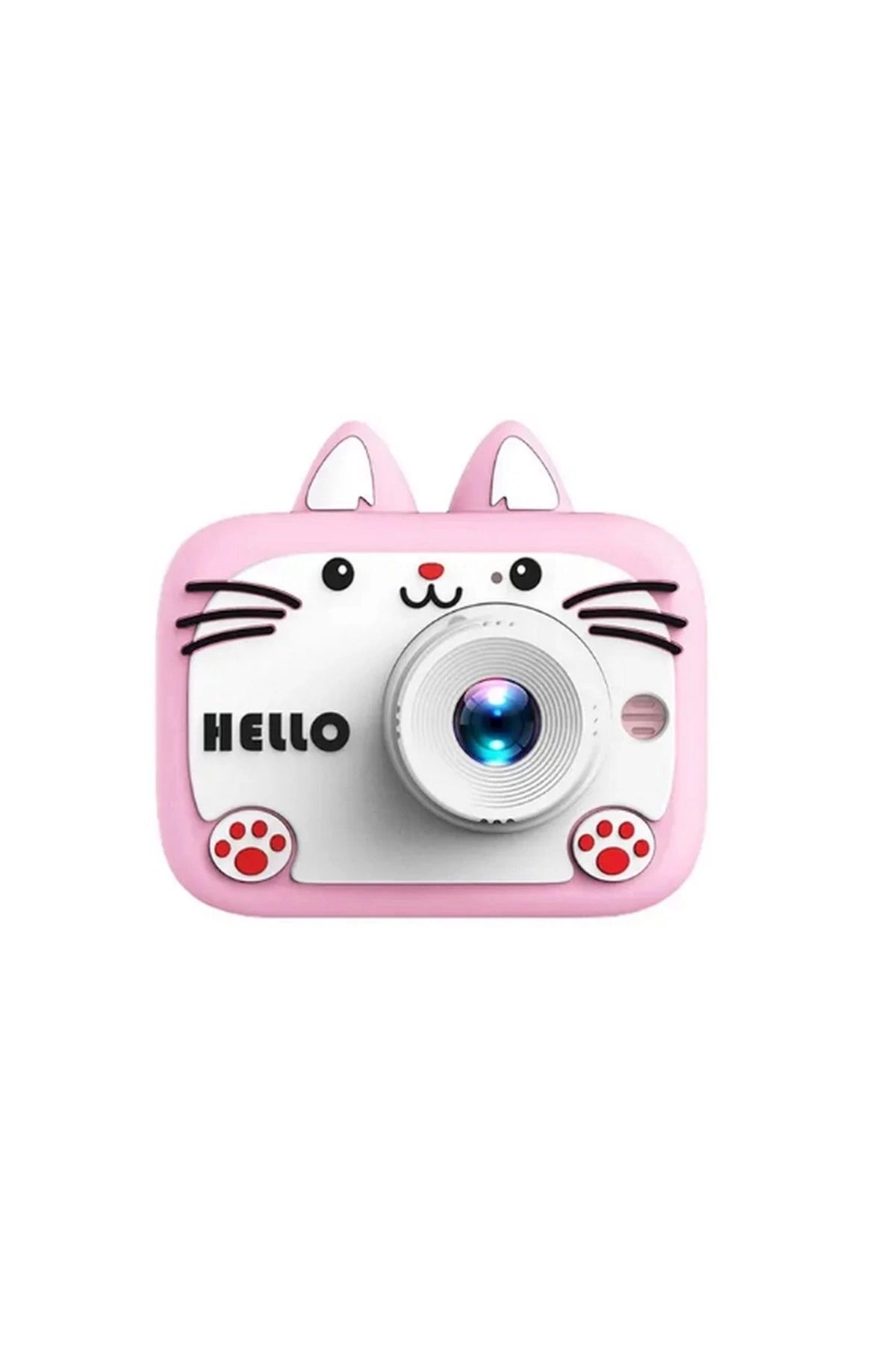STOREMAX Hello Çocuk Dijital Fotoğraf Makinası 20 Mp Video Kaydedici 2.0 İnç Çift Kameralı Ks-102