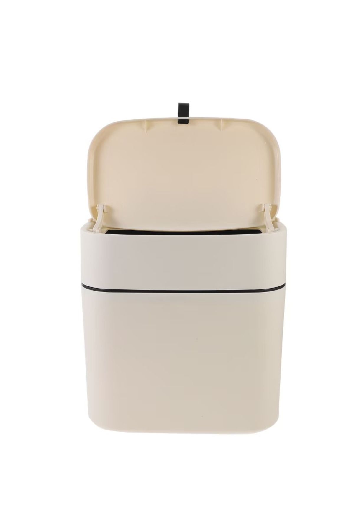 ABYZ-Hanging Trash Can, self-adhesive mount, with 2 ways to open the lid 5
