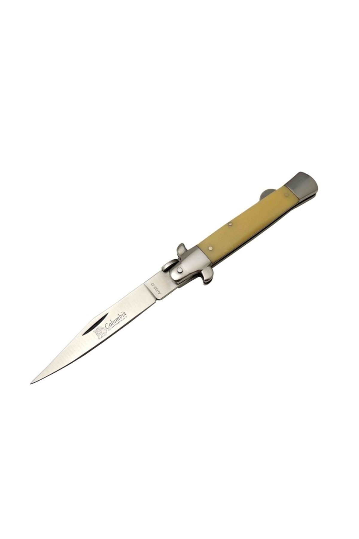 evimdeyokyok İtalyan A032d Kamp Çakı 19,5cm- Manuel, Kemik Sap TdrTR