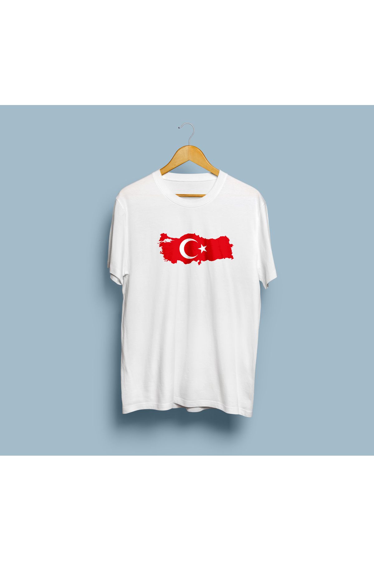 bahriyeli.jpeg Oversize Türkiye Haritası ve Bayrağı tasarım unisex T-shirt