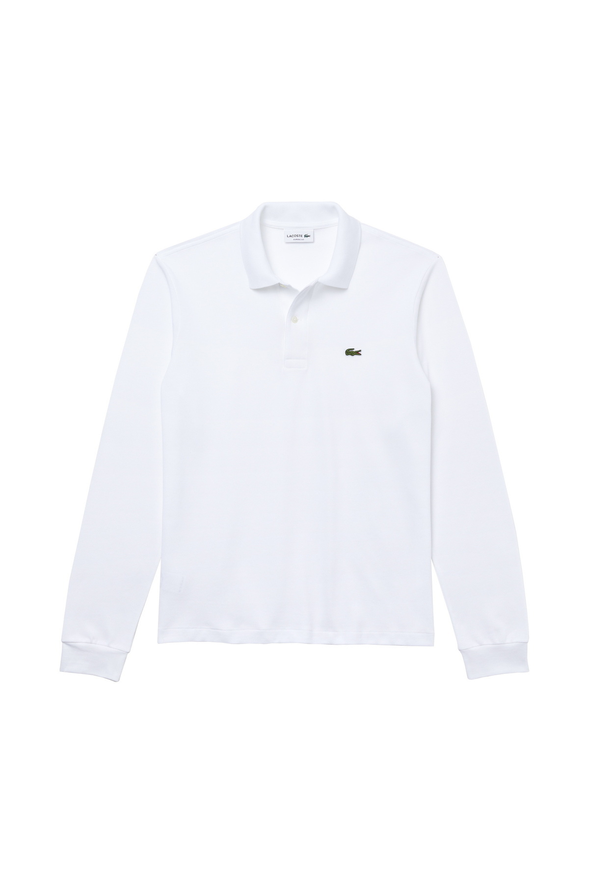 Lacoste-Poloshirt Langarmpoloshirt aus Petit Piqué 1