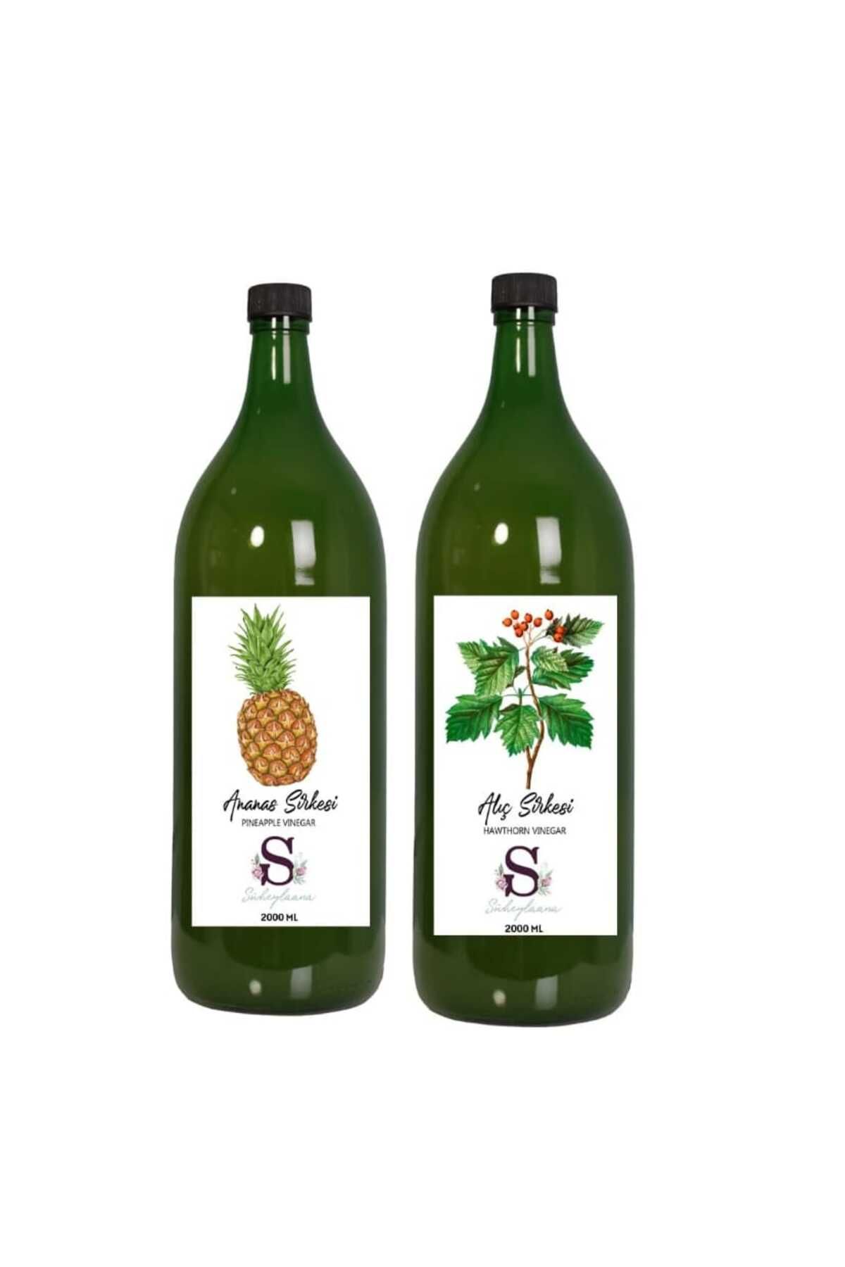 Süheylaana Doğal Ananas Sirkesi 2000 Ml - Doğal Alıç Sirkesi 2000 Ml
