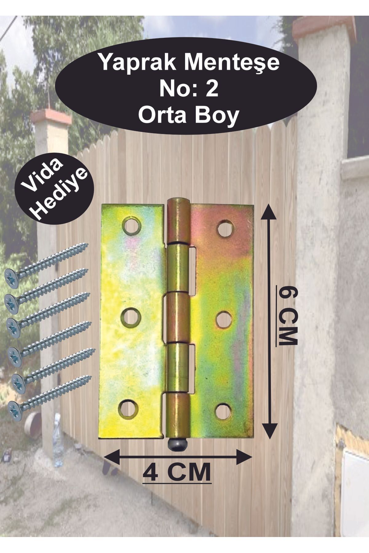 Dempol Yaprak Menteşe No: 2 (Orta Boy)