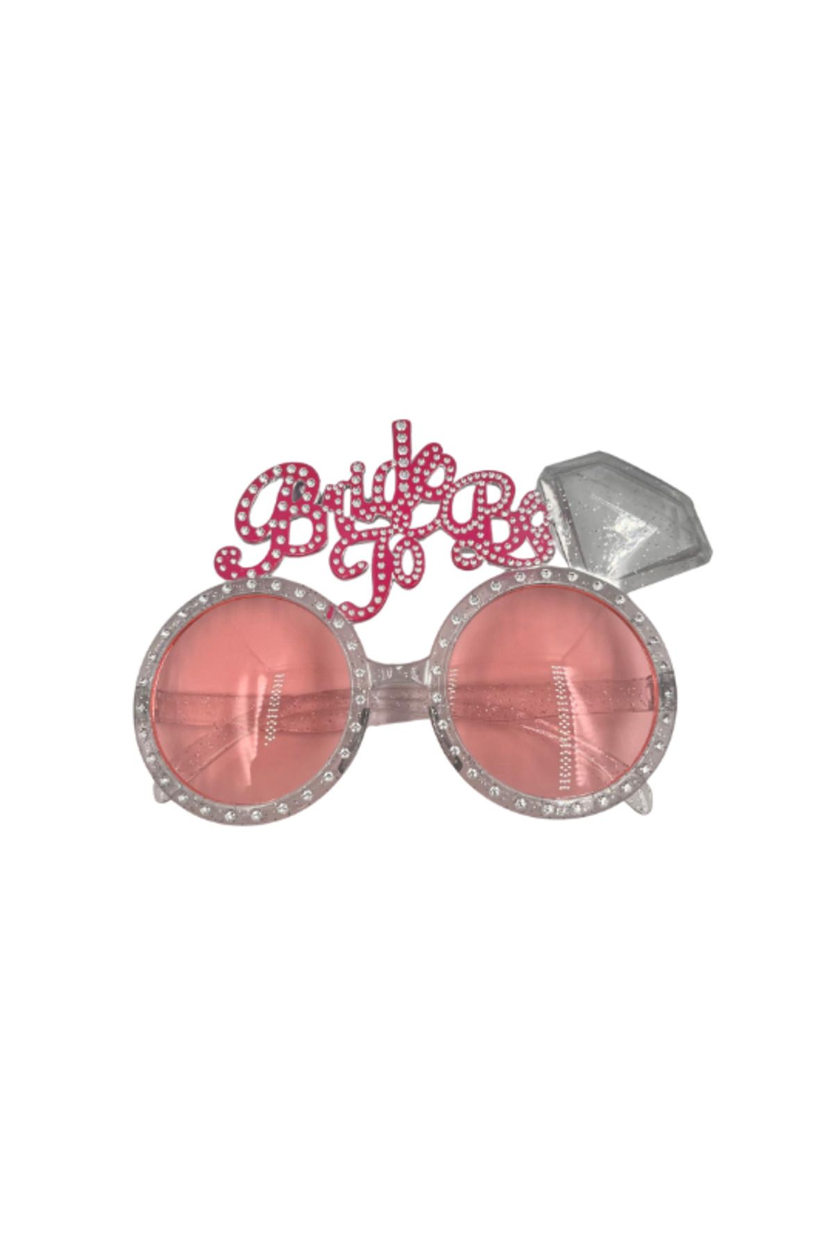 DODOMAR Gözlük Bride To Be Pembe Camlı El yazılı bride bekarlığa veda gözlüğü