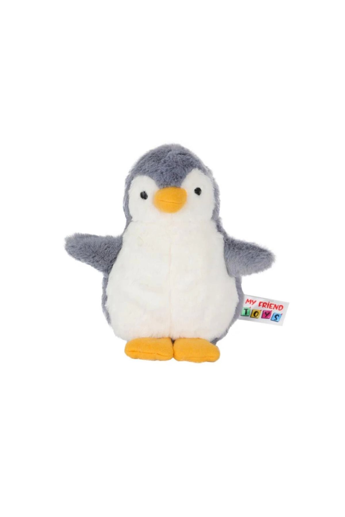 robotrend Penguen Peluş Gri Çocuklar İçin Eğitici Ve Sevimli Peluş Penguen Figürü