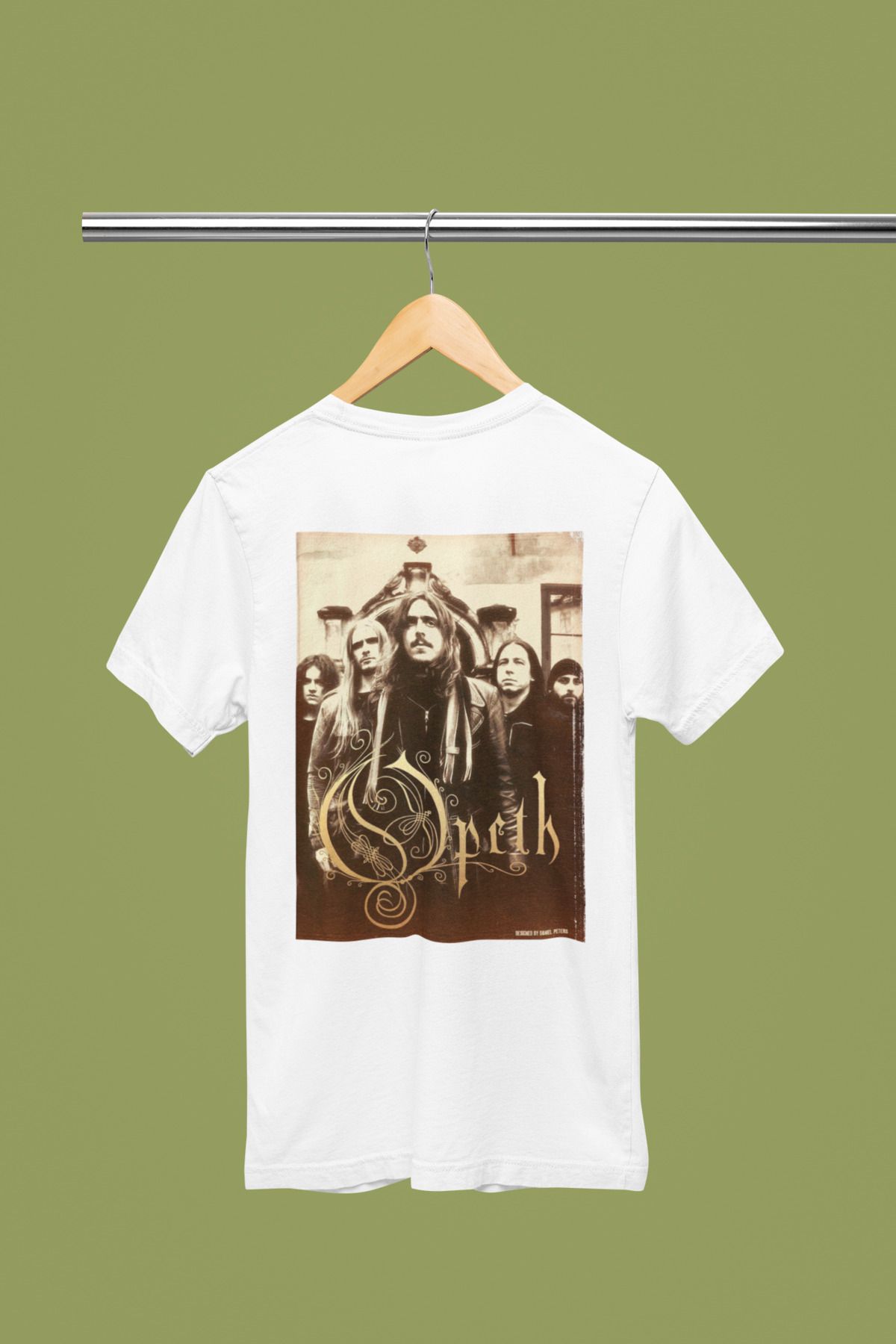 MAGORS QPRTH SIRT BASKILI BİSİKLET YAKA PAMUKLU OVERSIZE KALIP KISA KOLLU ERKEK VE KADIN TSHIRT