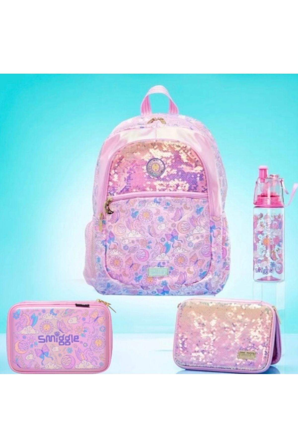 SMIGGLE Cosmos 3’Lü Okul Çanta Seti