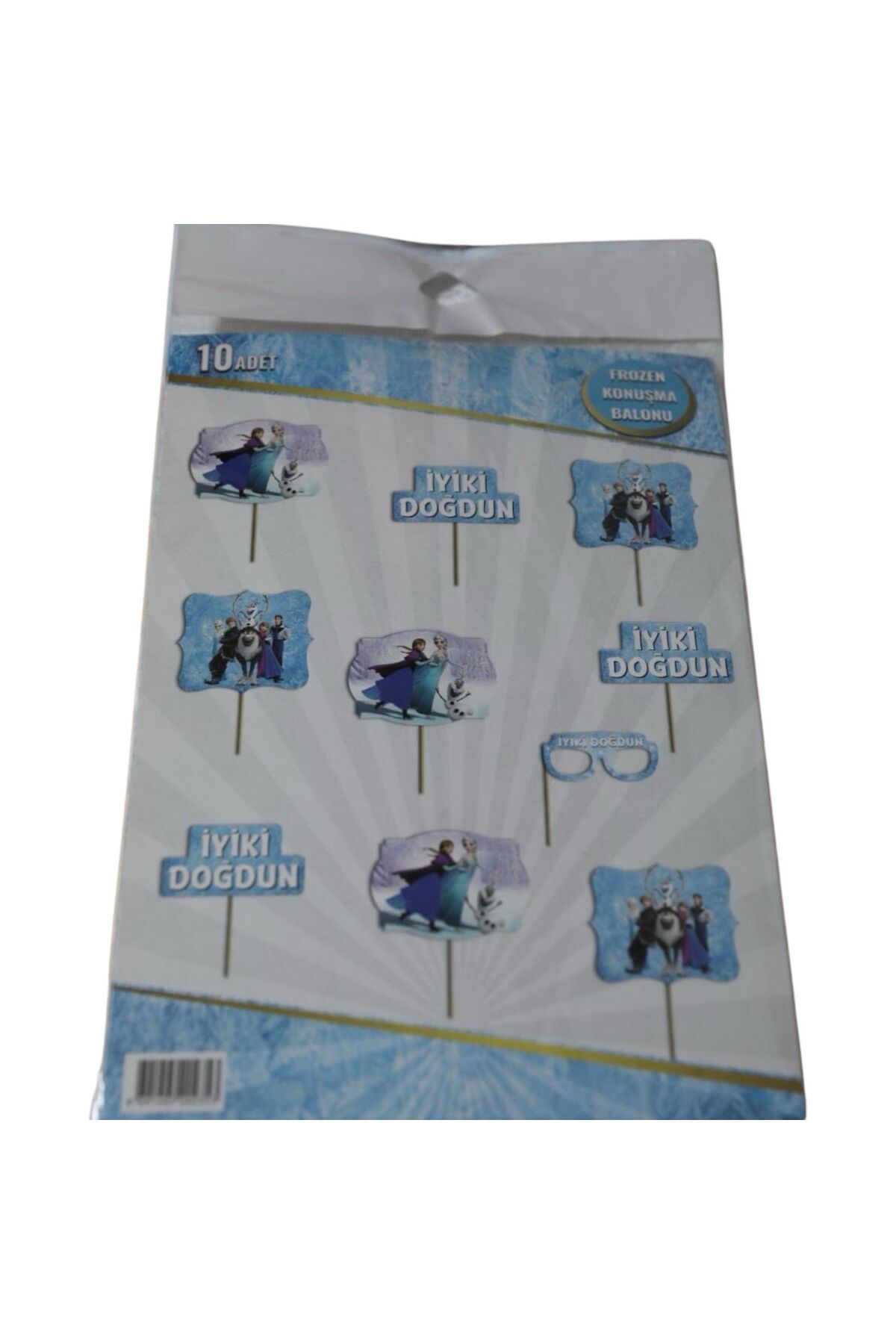 PARTY CONCEPT 10lu Konuşma Balonu Frozen