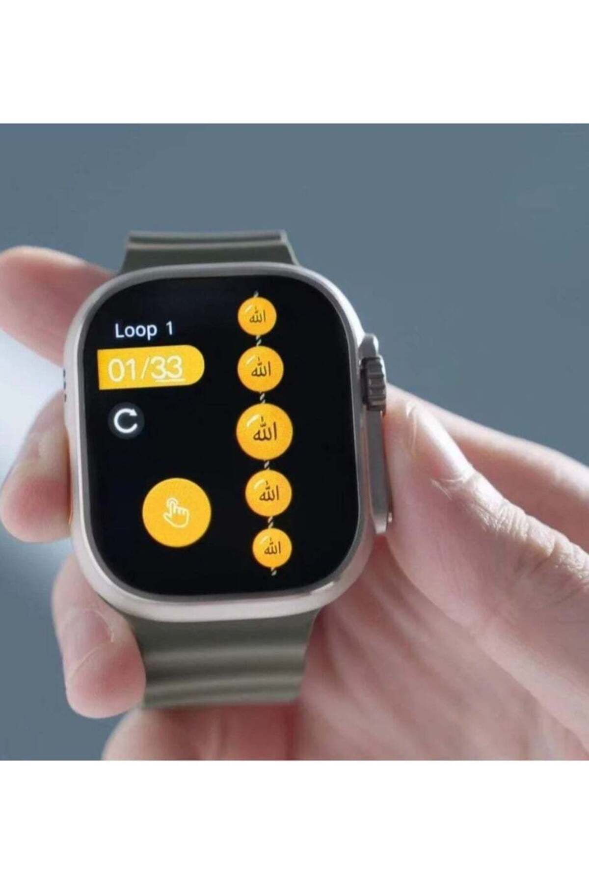 Denx-ساعة Ultra Smart Watch Series 8 الجديدة كليًا بشاشة كاملة وشحن لاسلكي وتدعم نظام تحديد المواقع العالمي (GPS)، إضافةً إلى 7