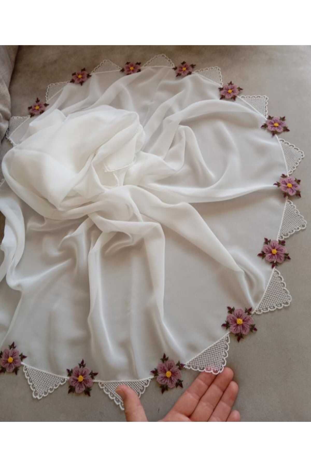 NUMİSTORE İğne oyası kırem renk namaz örtüsü