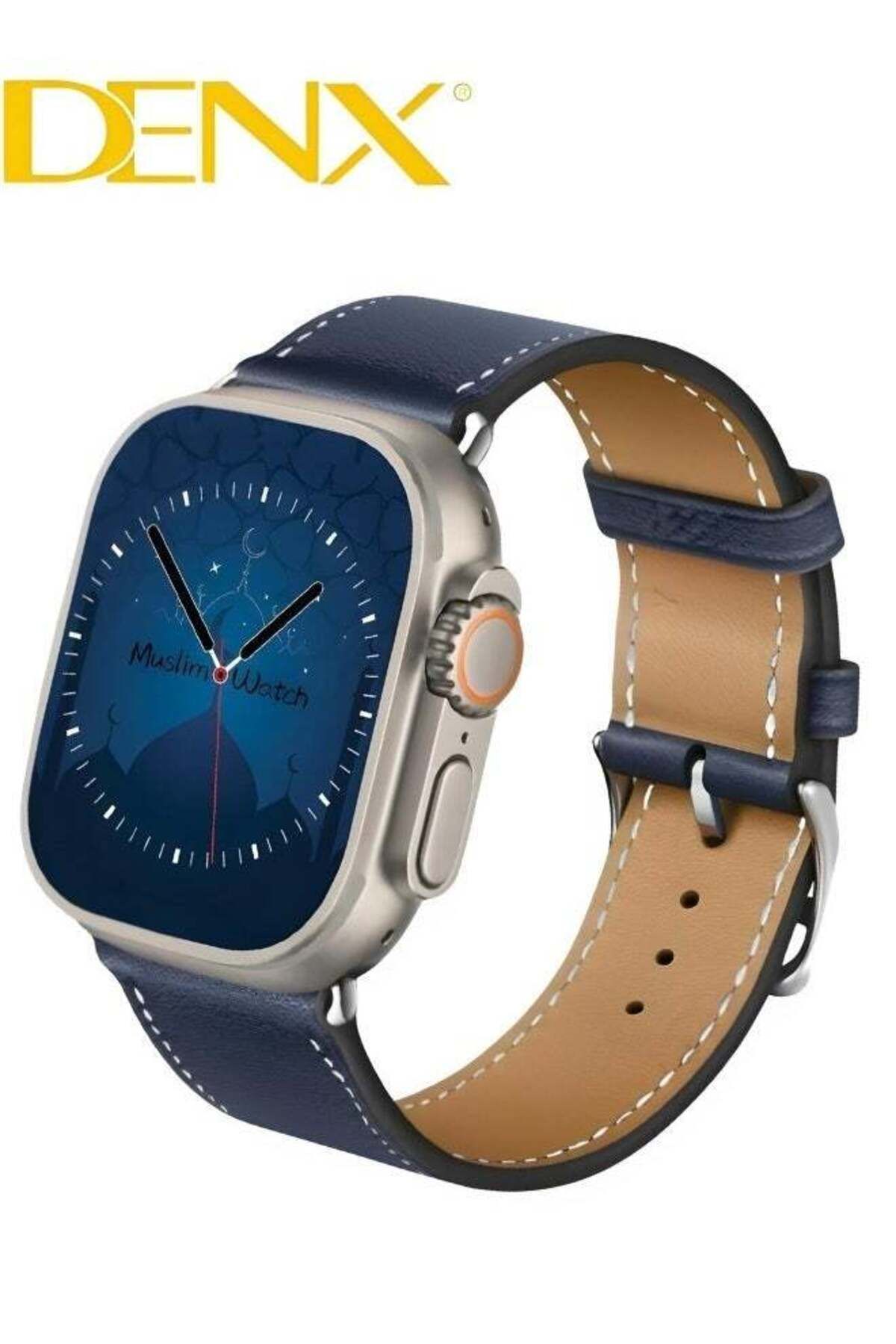Denx-ساعة MUSLIM WATCH ULTRA الذكية الجديدة من السلسلة 8 بشاشة كاملة تعمل مع نظامي Android و IOS 5