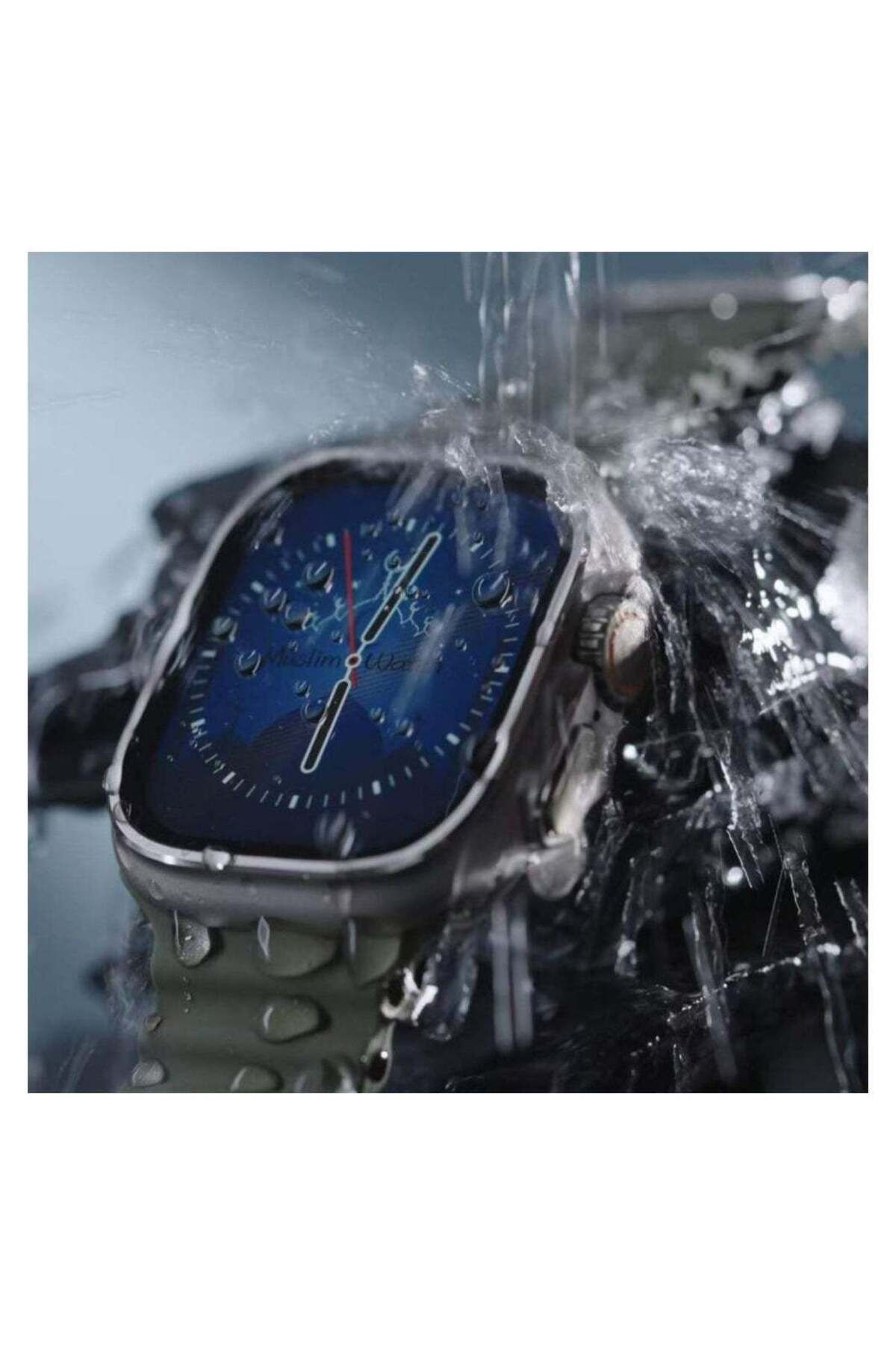 Denx-ساعة MUSLIM WATCH ULTRA الذكية الجديدة من السلسلة 8 بشاشة كاملة تعمل مع نظامي Android و IOS 8