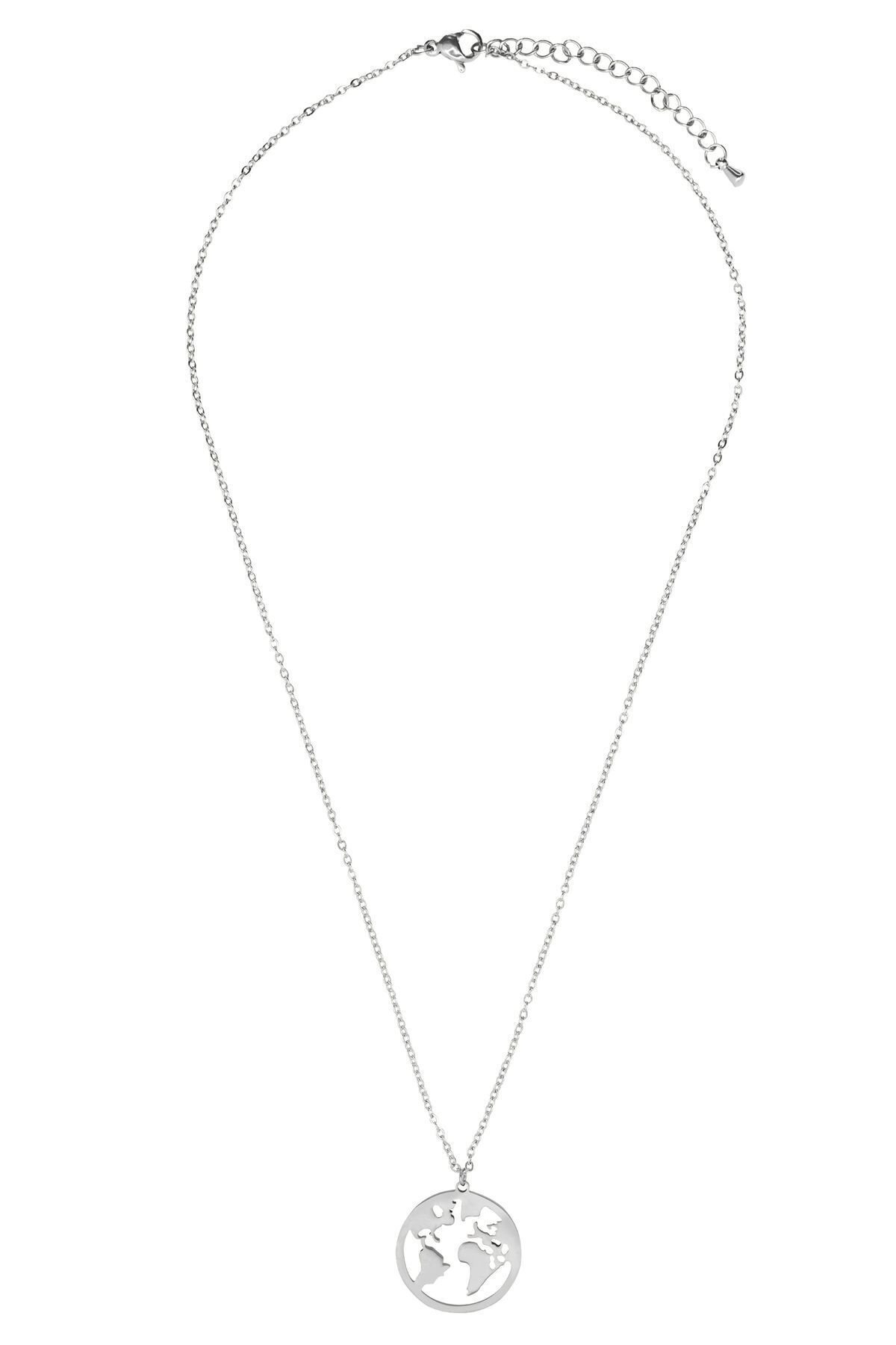 Heideman-Halskette Damen Orbis poliert sportlich, elegant 1